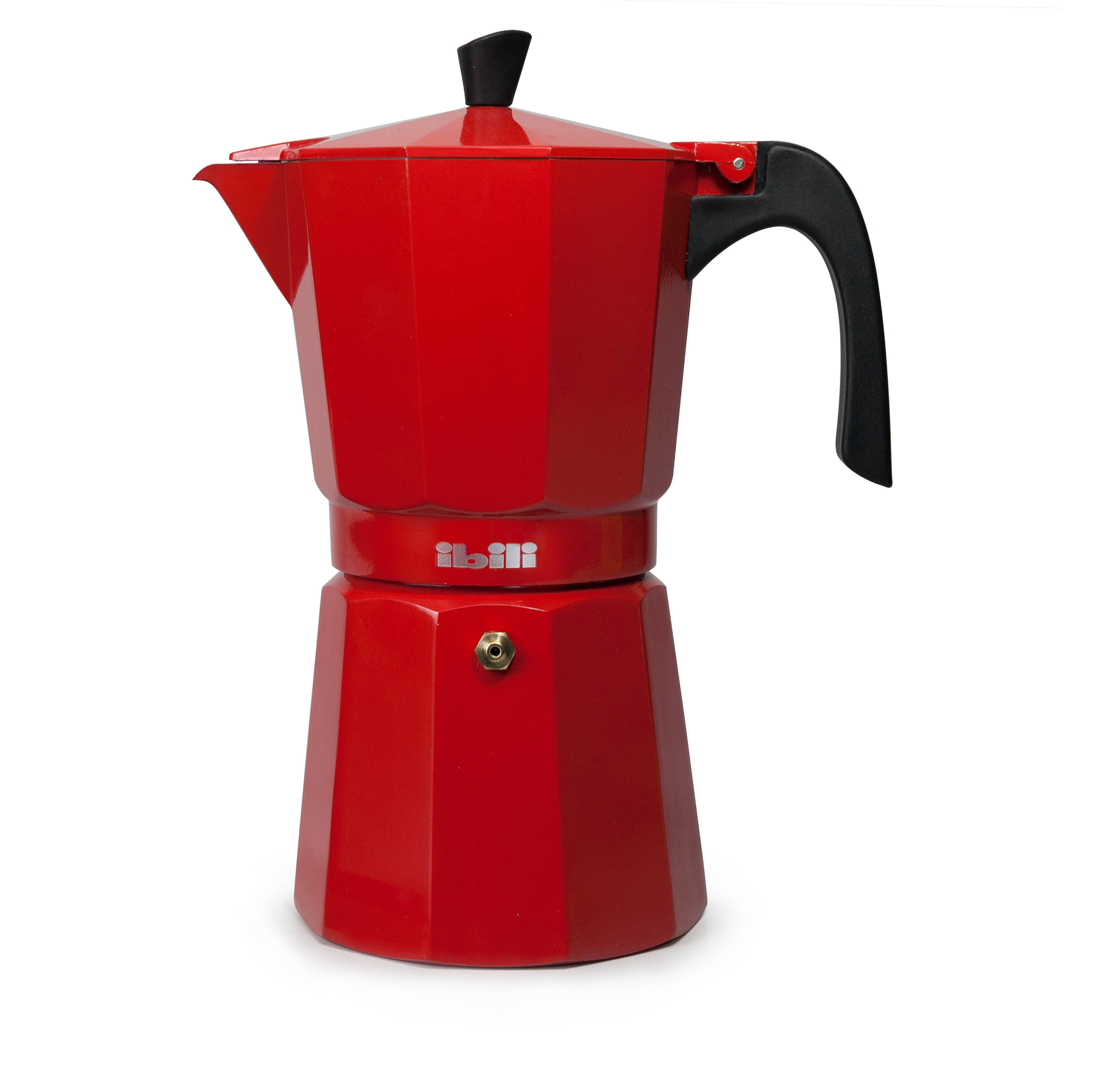 IBILI - Bahia Red 6 Cup Coffee Maker