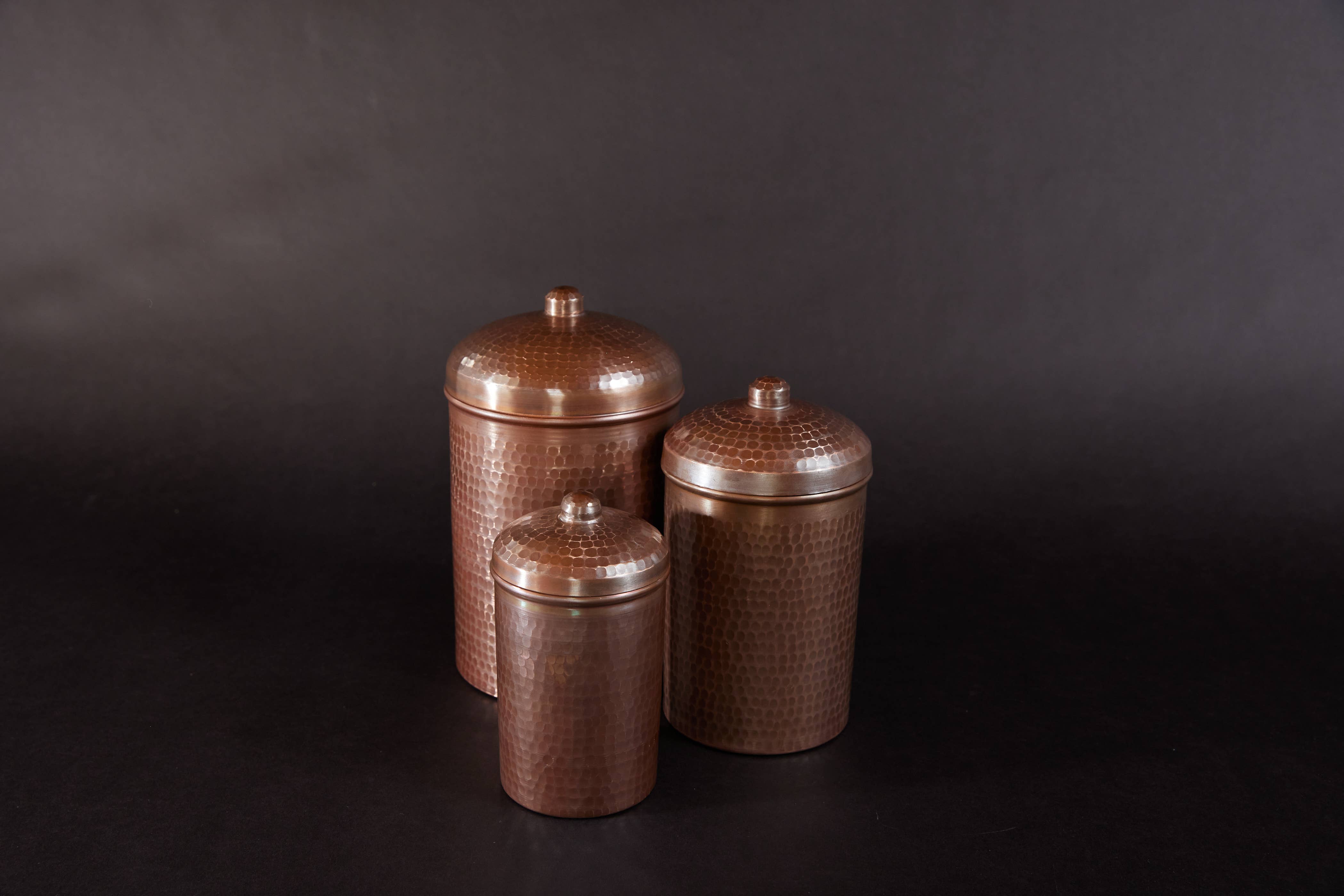 Kitchen Canisters, Set of 3
