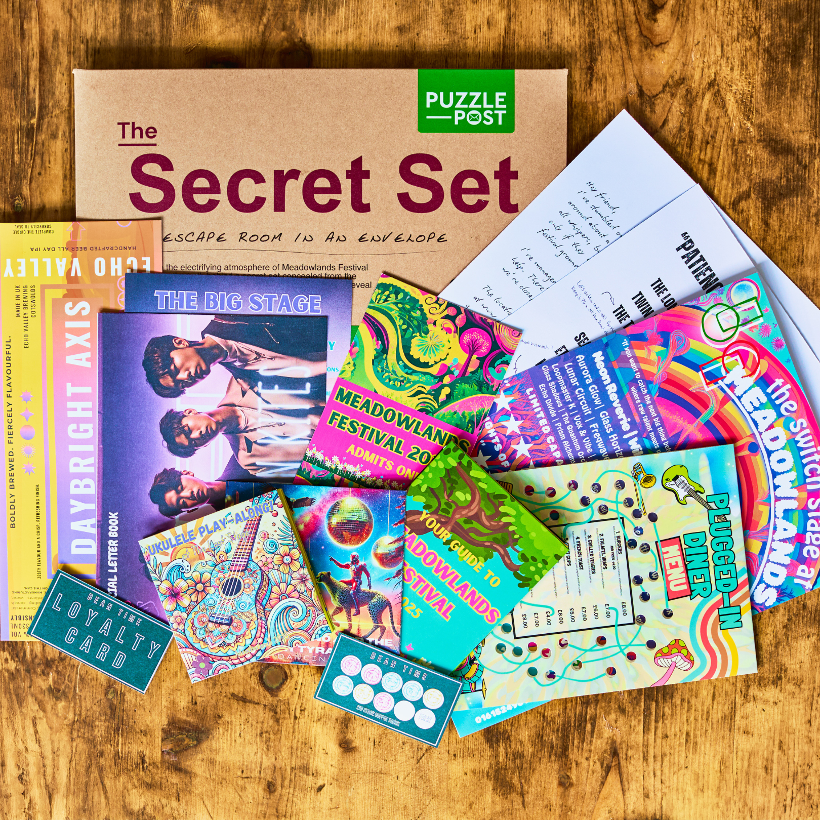 NEW Escape/Puzzle Game | Board game | The Secret Set