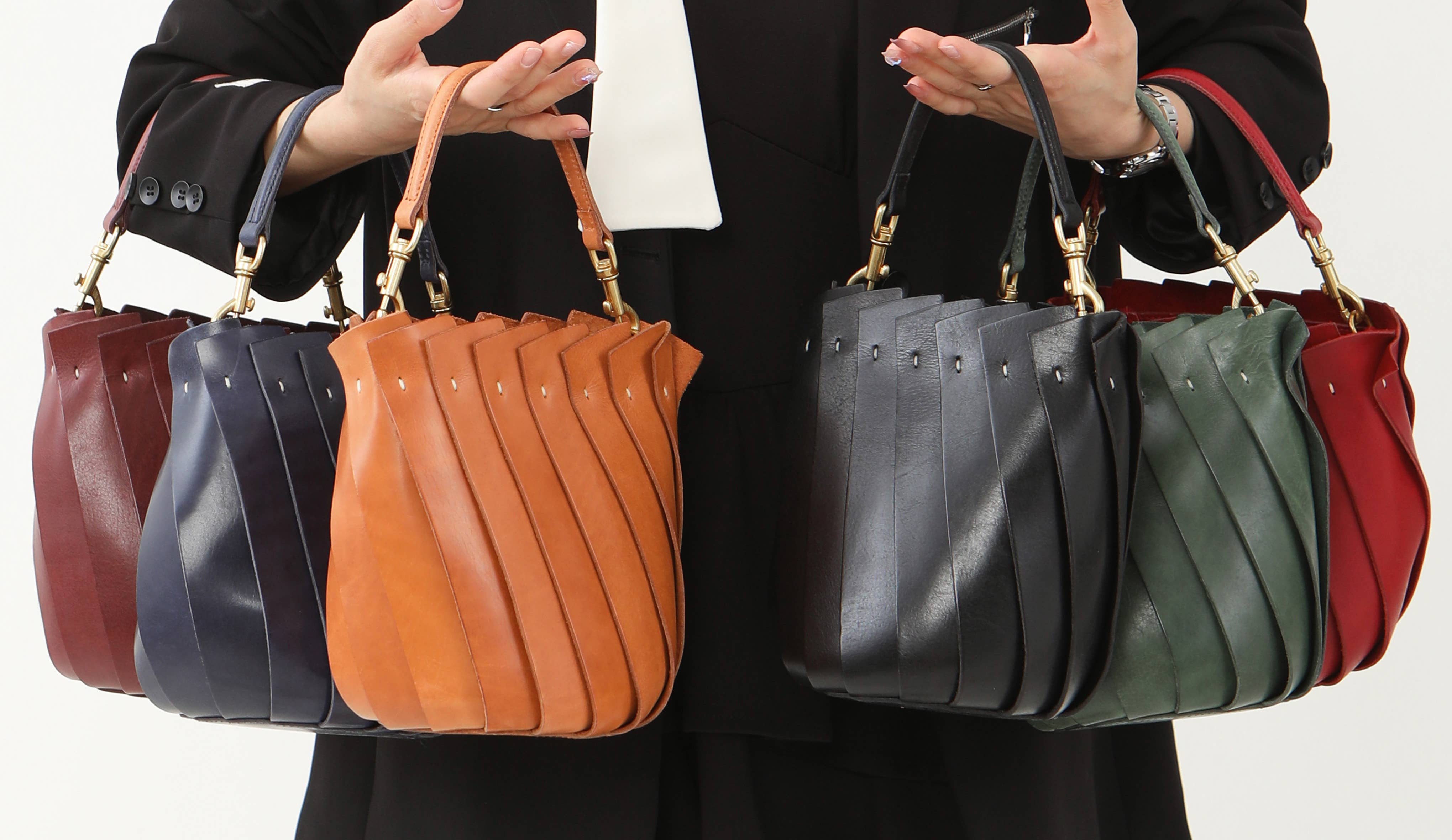 Bloom Bucket Tote - Hunter Green