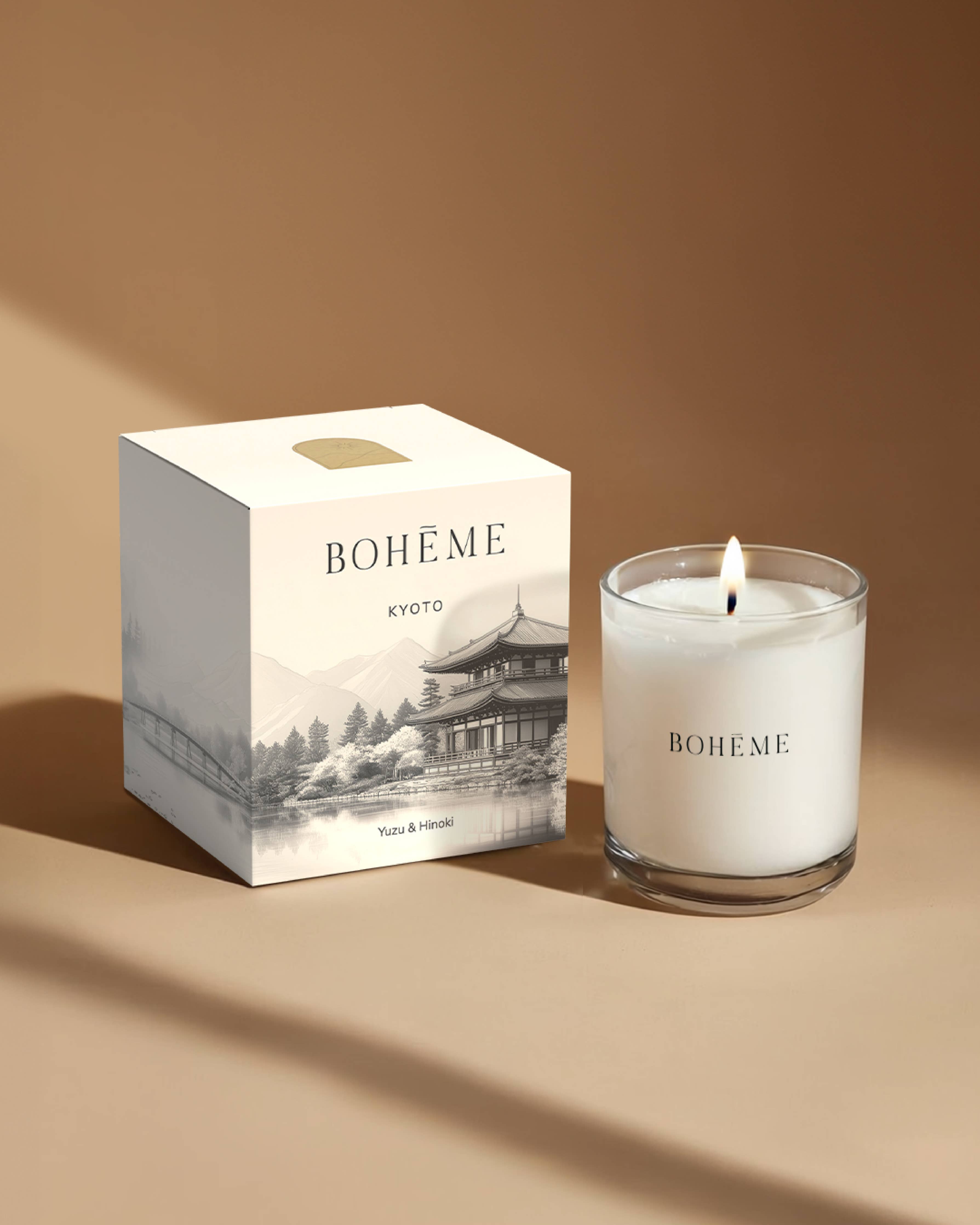 Kyoto Wholesale Candle – Yuzu, Hinoki & Cherry Blossom
