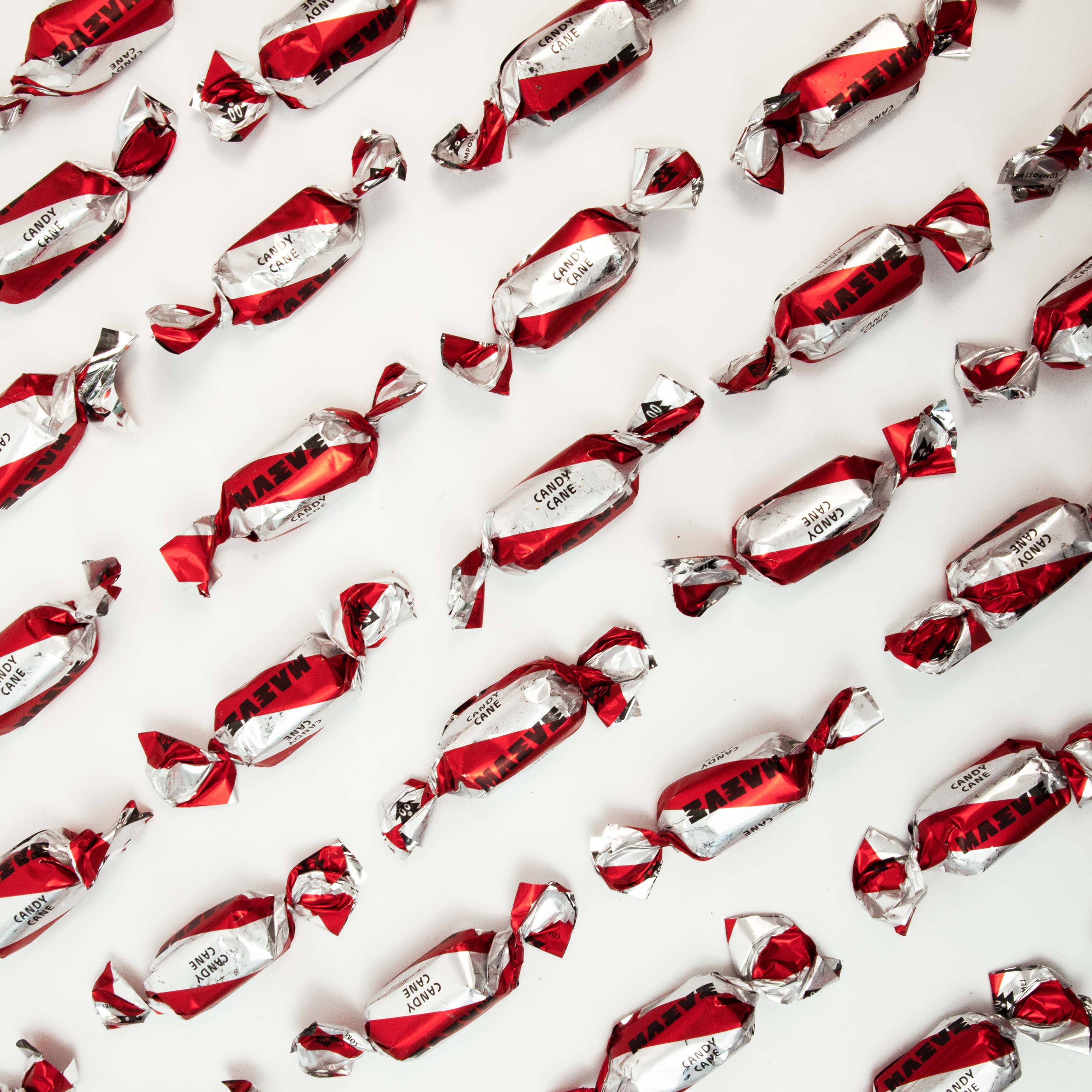 Holiday - Candy Cane Bonbons Bulk - 2lb