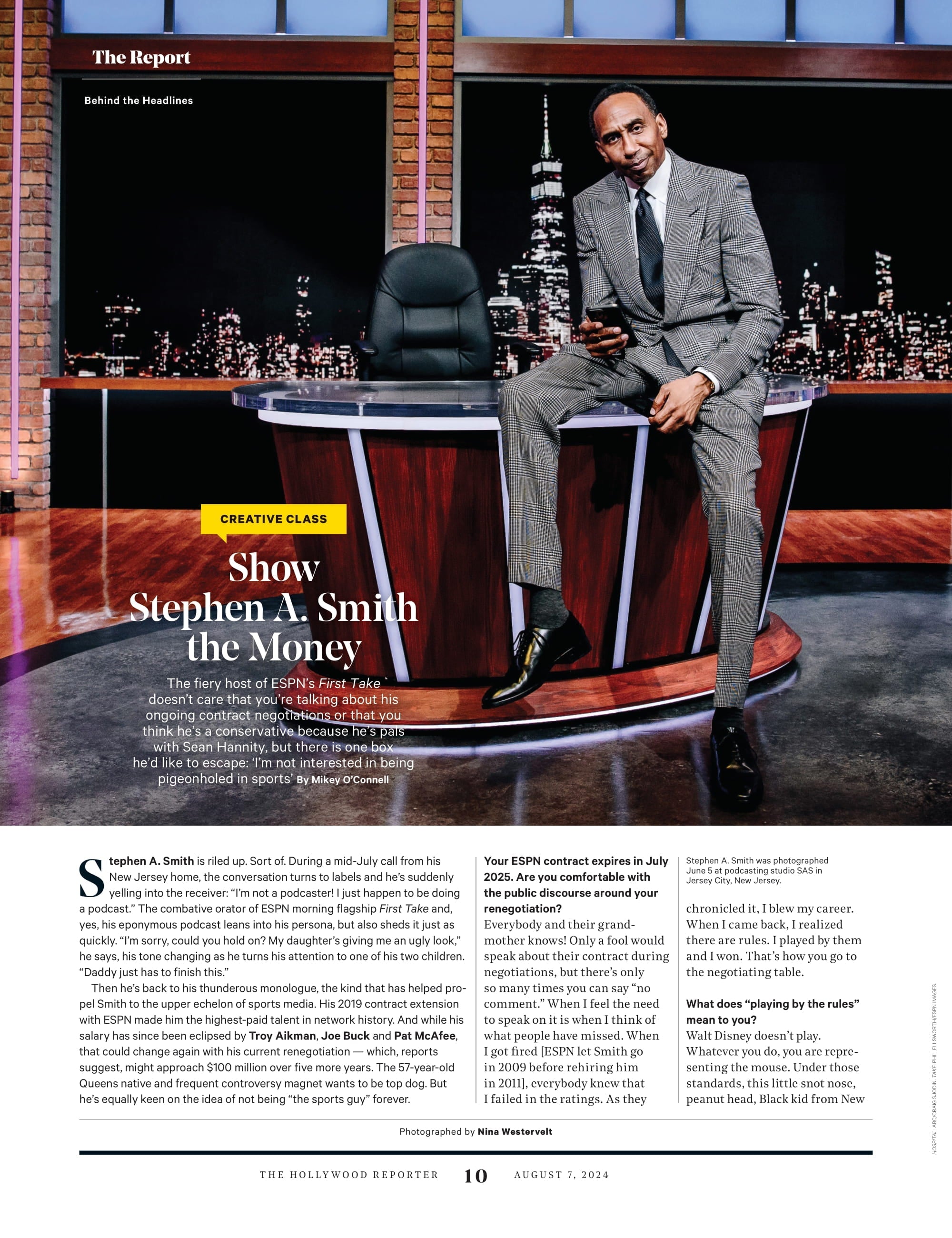 The Hollywood Reporter - 24.08.07 Edition: Hollywood Takes On Trump-Loving Tech Bros In Epic Election Battle, Robbie Robertson’s Family Feud, Streaming Battle For Stand-Up, House Of The Dragon & More!