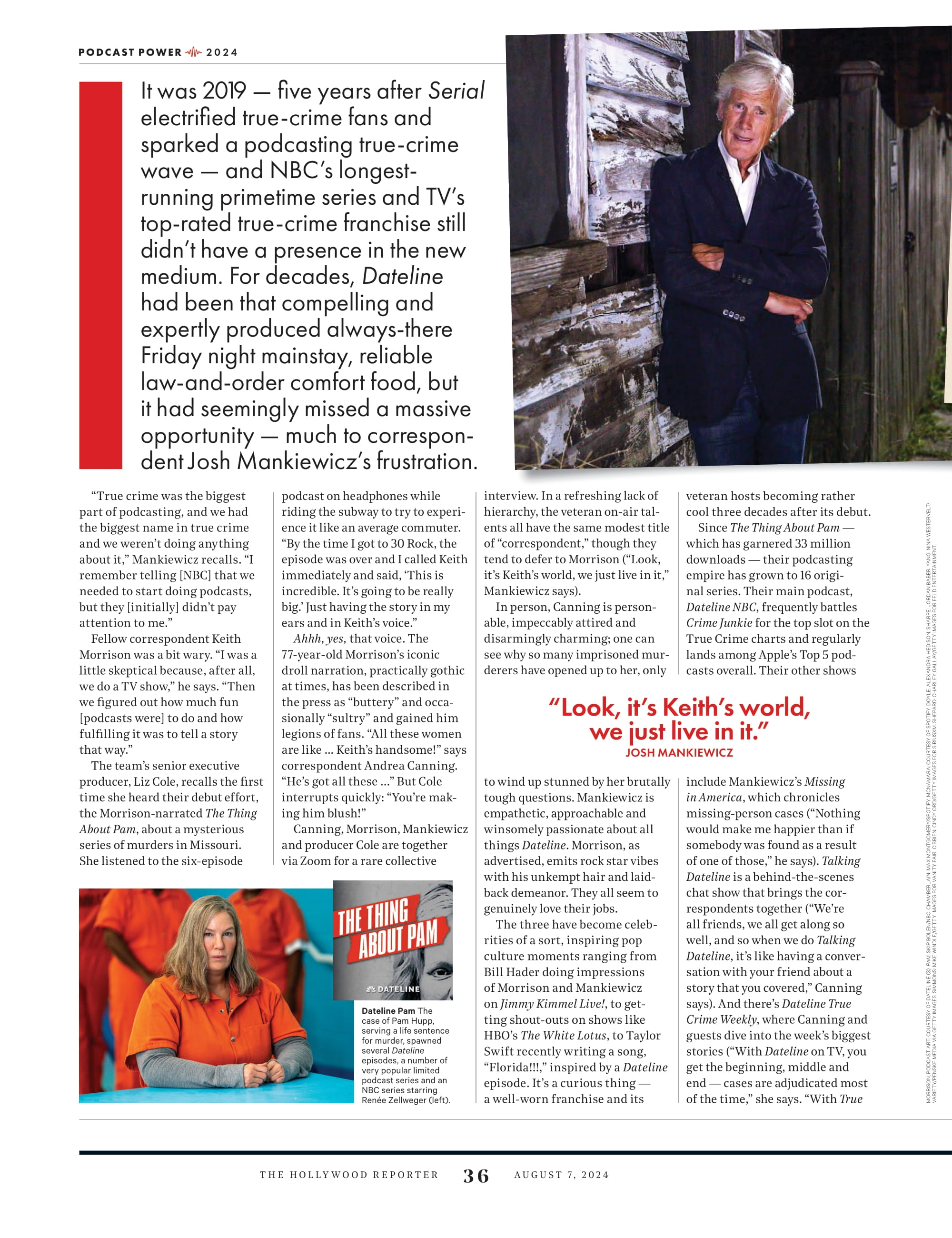 The Hollywood Reporter - 24.08.07 Edition: Hollywood Takes On Trump-Loving Tech Bros In Epic Election Battle, Robbie Robertson’s Family Feud, Streaming Battle For Stand-Up, House Of The Dragon & More!