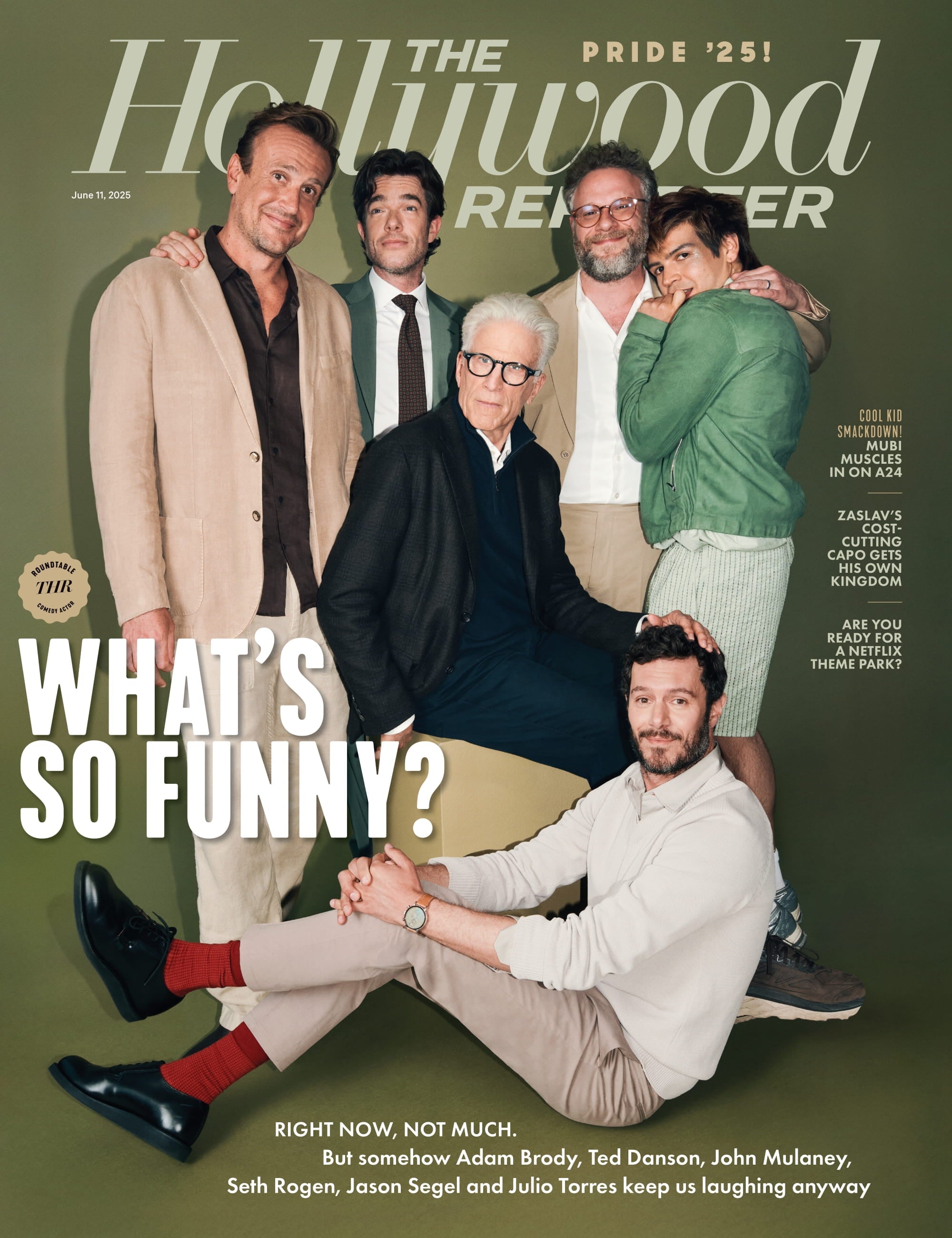 The Hollywood Reporter - 25.06.11 Edition: Comedy Actors Roundtable, Netflix Theme Park, NBCUniversal vs Warner Bros, Indie Film Struggles, Leighton Meester’s New Projects, Cannes Lions 2025 & More!