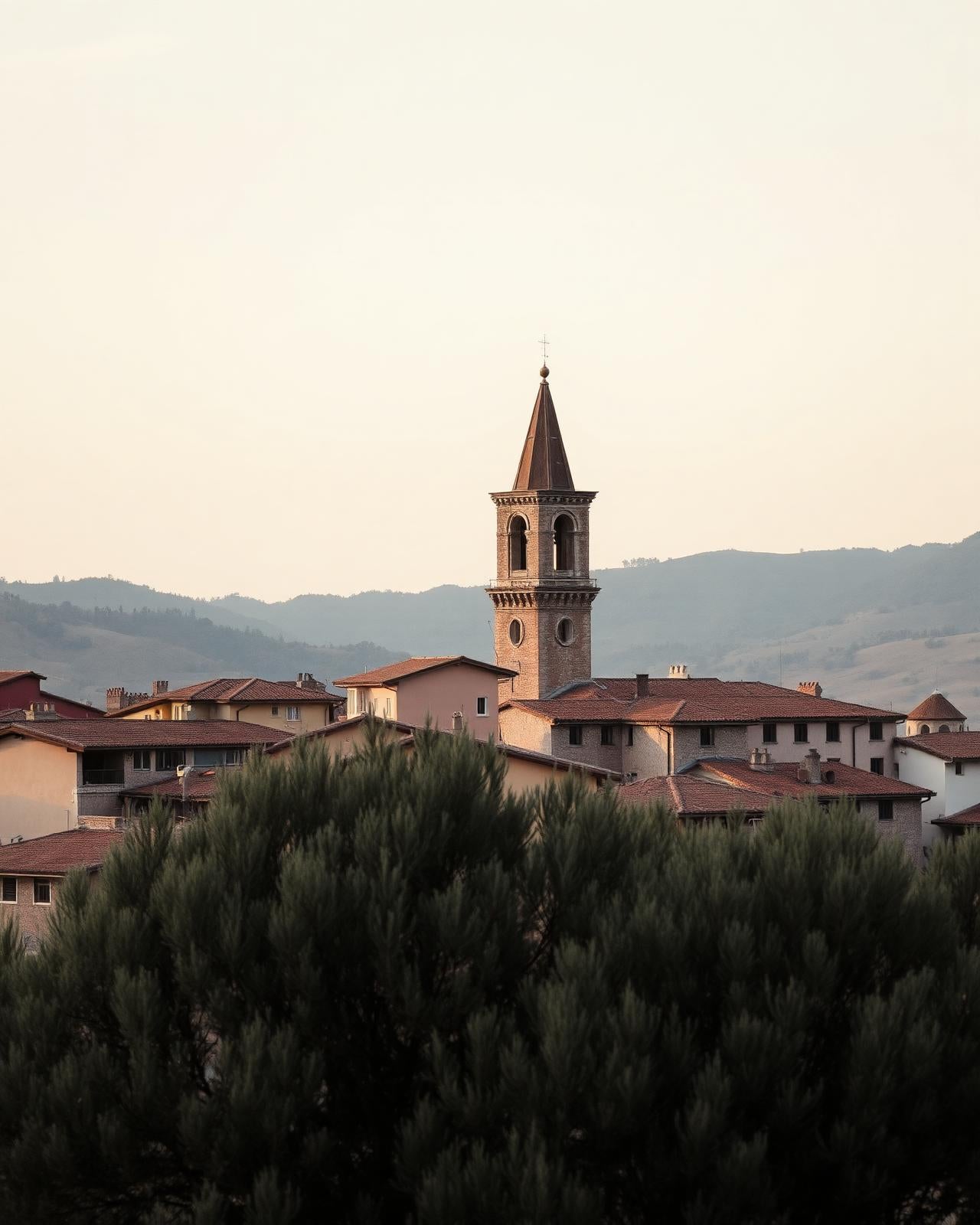 Hilltop town of Todi, Umbria