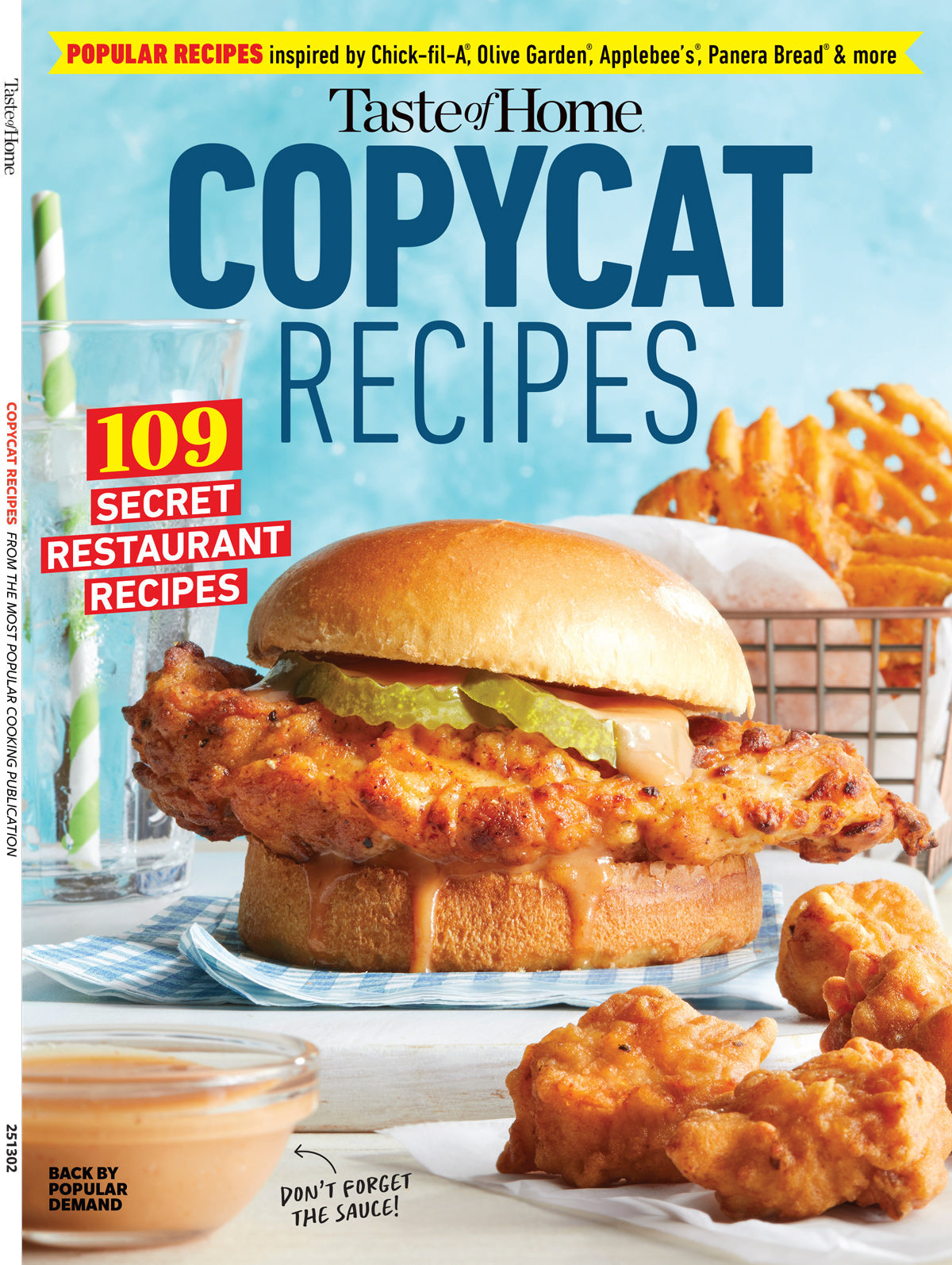 Taste of Home - Copycat Recipes: Recreate Your Favorite Restaurant Dishes At Home & Save Money! Secret Recipes Inspired By Chick-fil-A, Applebee's, Olive Garden, Panera Bread & More!