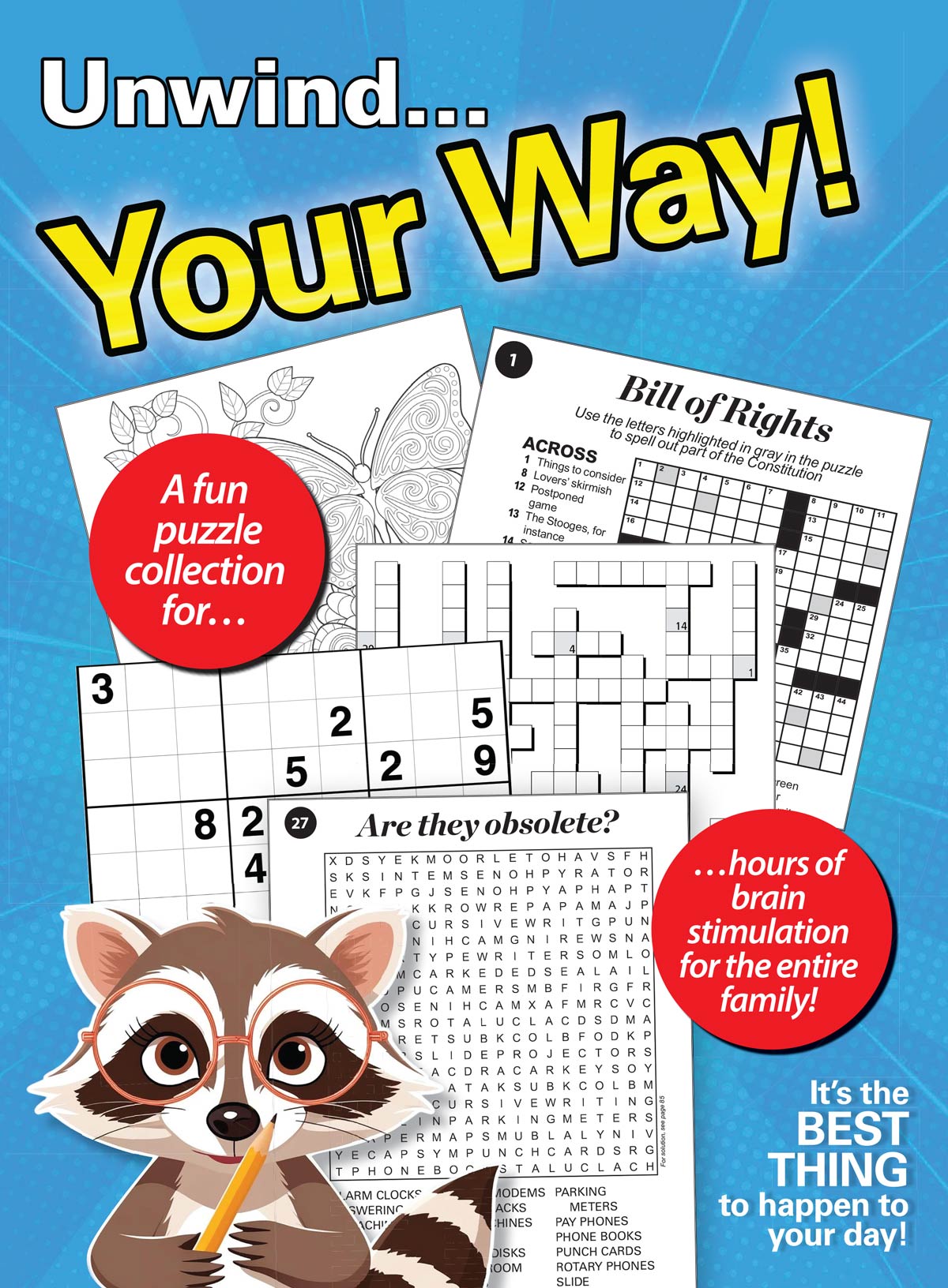 Variety Puzzles - 25.03.28: Adult Activity Book, Easy and Fun, Over 100 Puzzles, Large Print Crosswords, Word Searches, Sudoku, Coloring Pages, Perfect For Puzzle Enthusiasts Of All Skill Levels!