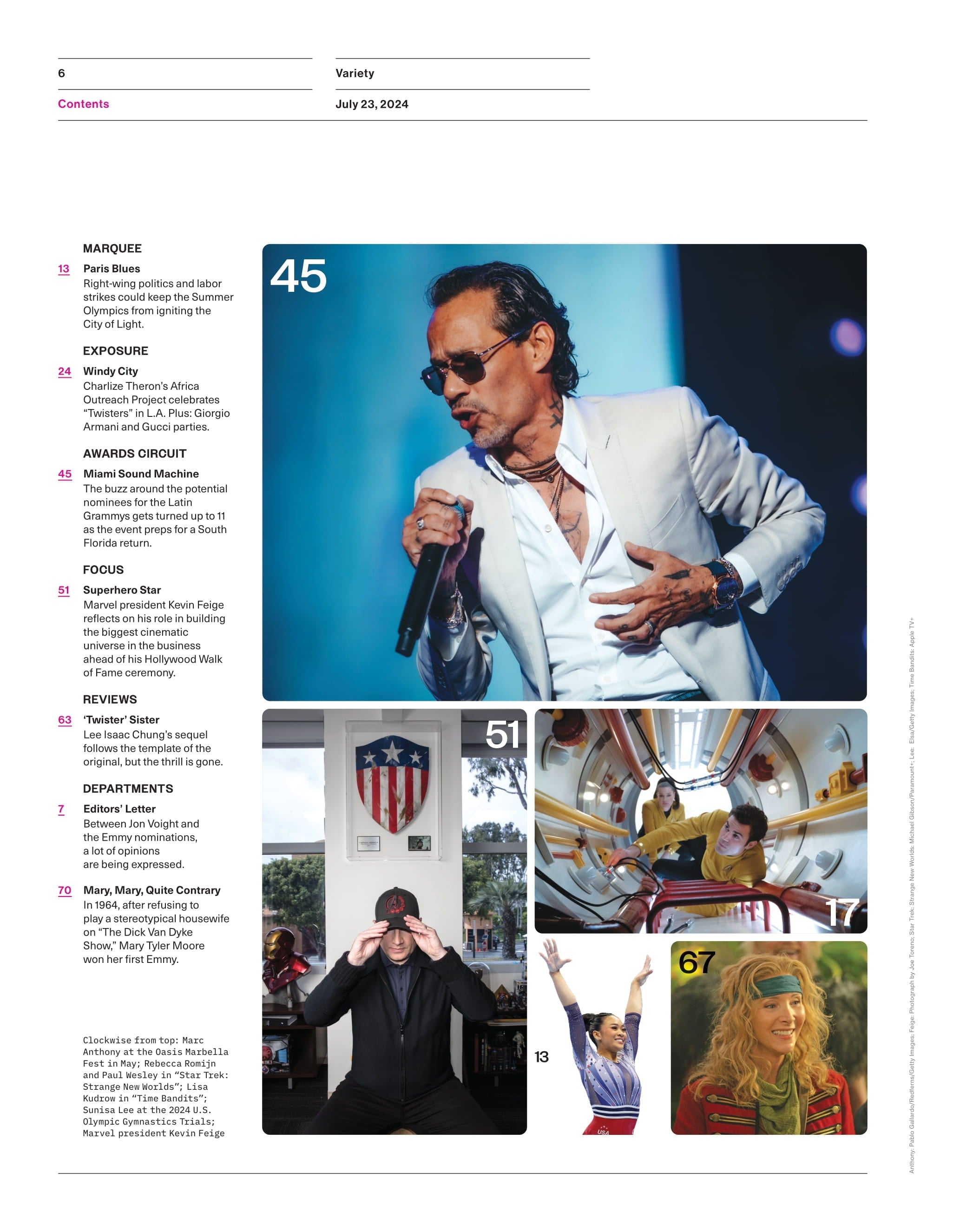 Variety - 24.07.23 Edition: Jon Voight Lets Loose On His Career, Politics & Relationship With Daughter Angelina Jolie, 2024 Emmy Nominations, Strikes In Paris, Kevin Feige Reflects On His Role & More!