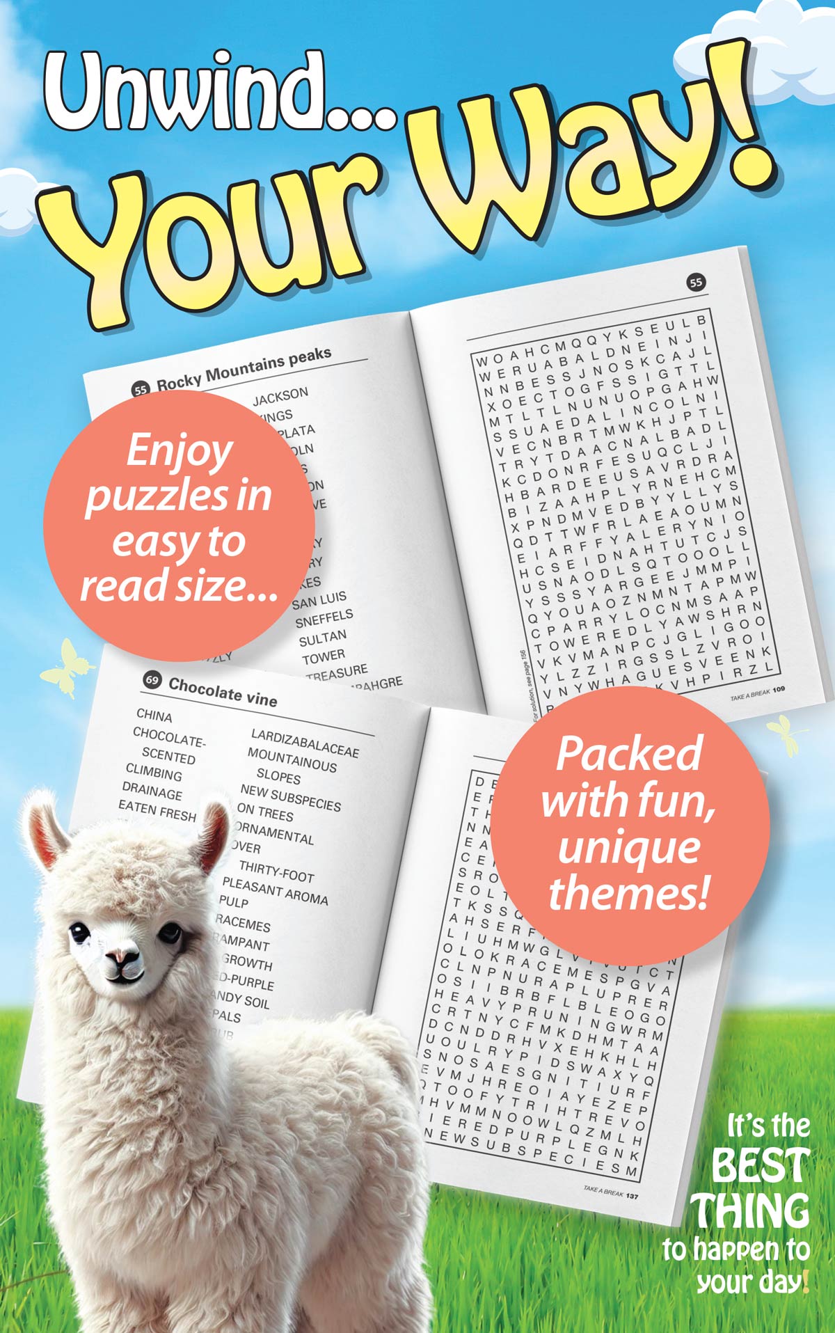 World's Best Puzzle - Word Search 25.04.04: 71 Large Print, Spring Themed Puzzles! The Perfect Way To Unwind, Sharpen Your Brain, Skills, Unplug & Relax!
