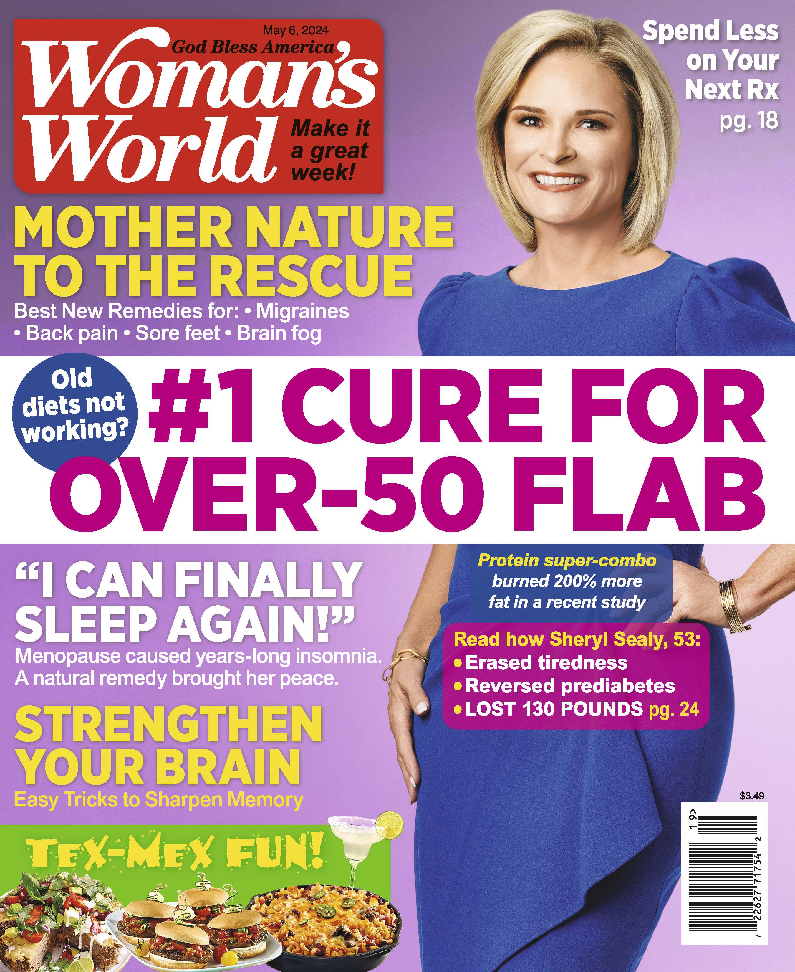 Woman's World - 05.06.24 #1 Cure for Over 50 Flab