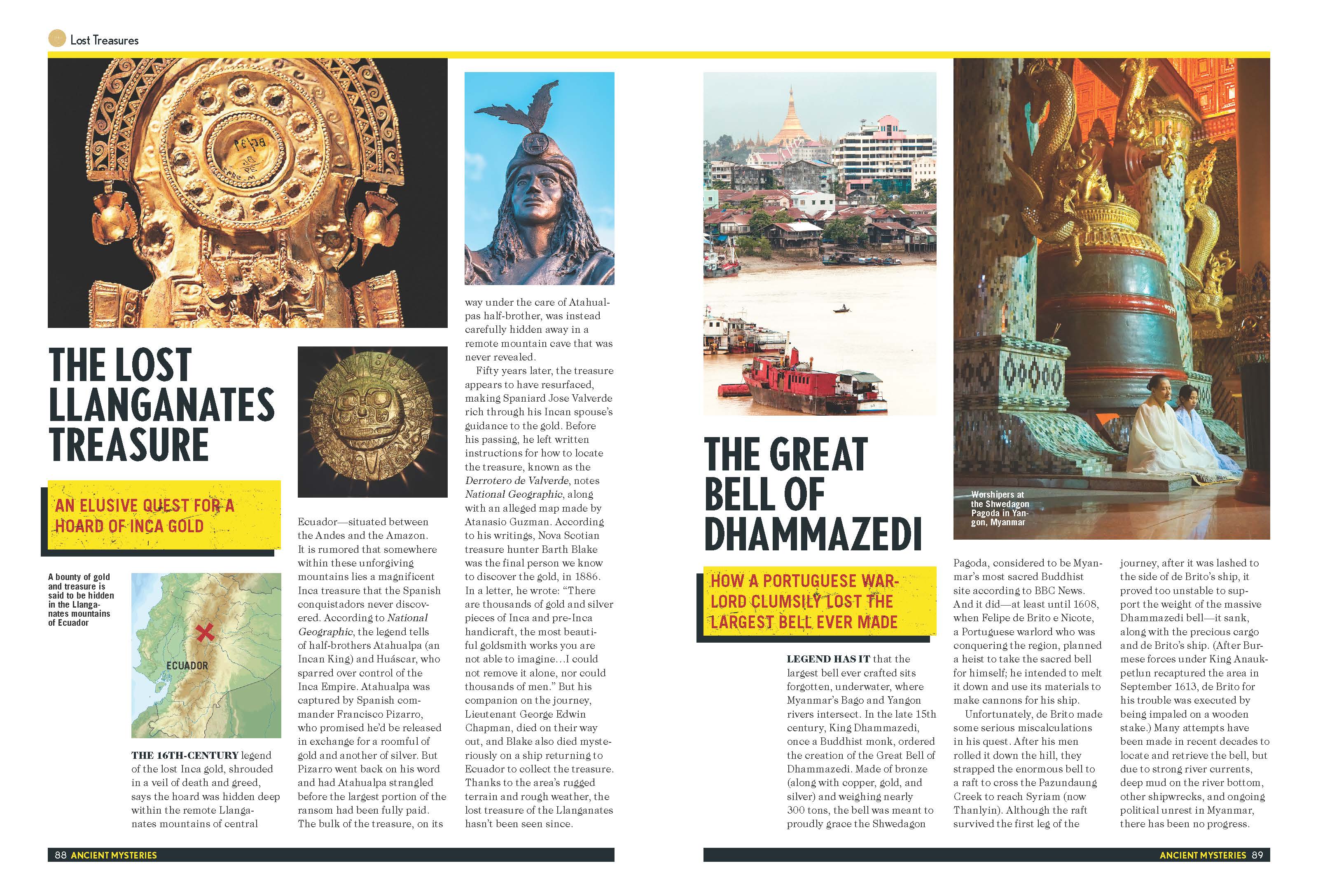 Unsolved Mysteries - Secrets of the Ancient World: Amazing Stories Chilling Mysteries & Scientific Answers