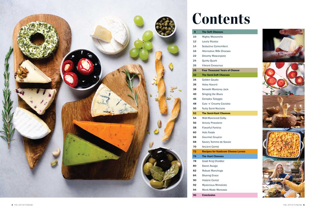 Ultimate Cheese Lover's Handbook - Where They're From, How They're Made, How They Taste, Expert Tips For Choosing, Pairing & Serving, Recipes, Camembert, Gouda, Havarti, Stilton, Pecorino & More!