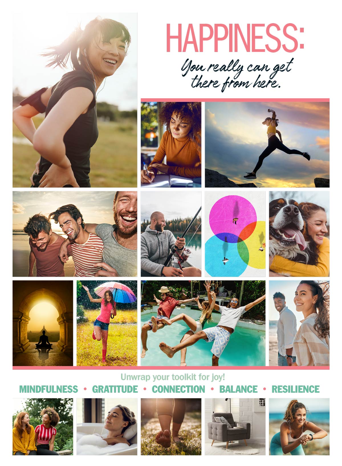 The Power Of Joy - A Helpful & Hopeful Handbook To Happiness: Master Mindfulness, Power Of Gratitude, Break Free From Unhealthy Habits, Build Up Resilience, Find Balance, Improve Your Life & More!