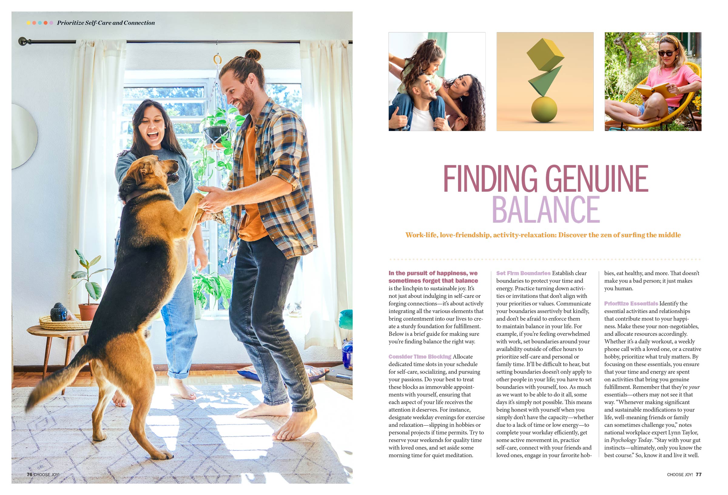 The Power Of Joy - A Helpful & Hopeful Handbook To Happiness: Master Mindfulness, Power Of Gratitude, Break Free From Unhealthy Habits, Build Up Resilience, Find Balance, Improve Your Life & More!