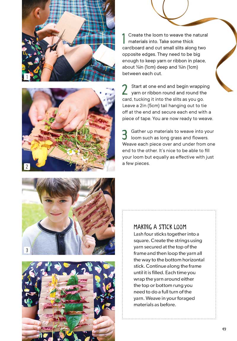 Wild Days - Outdoor Activities Guide For Kids: 50 Easy-To-Follow Projects, New Skills, Explore Nature, Tracking Wildlife, Building Nests, Leaf Printing, Shelters, Camp Fire, Bubbles, Games & More!