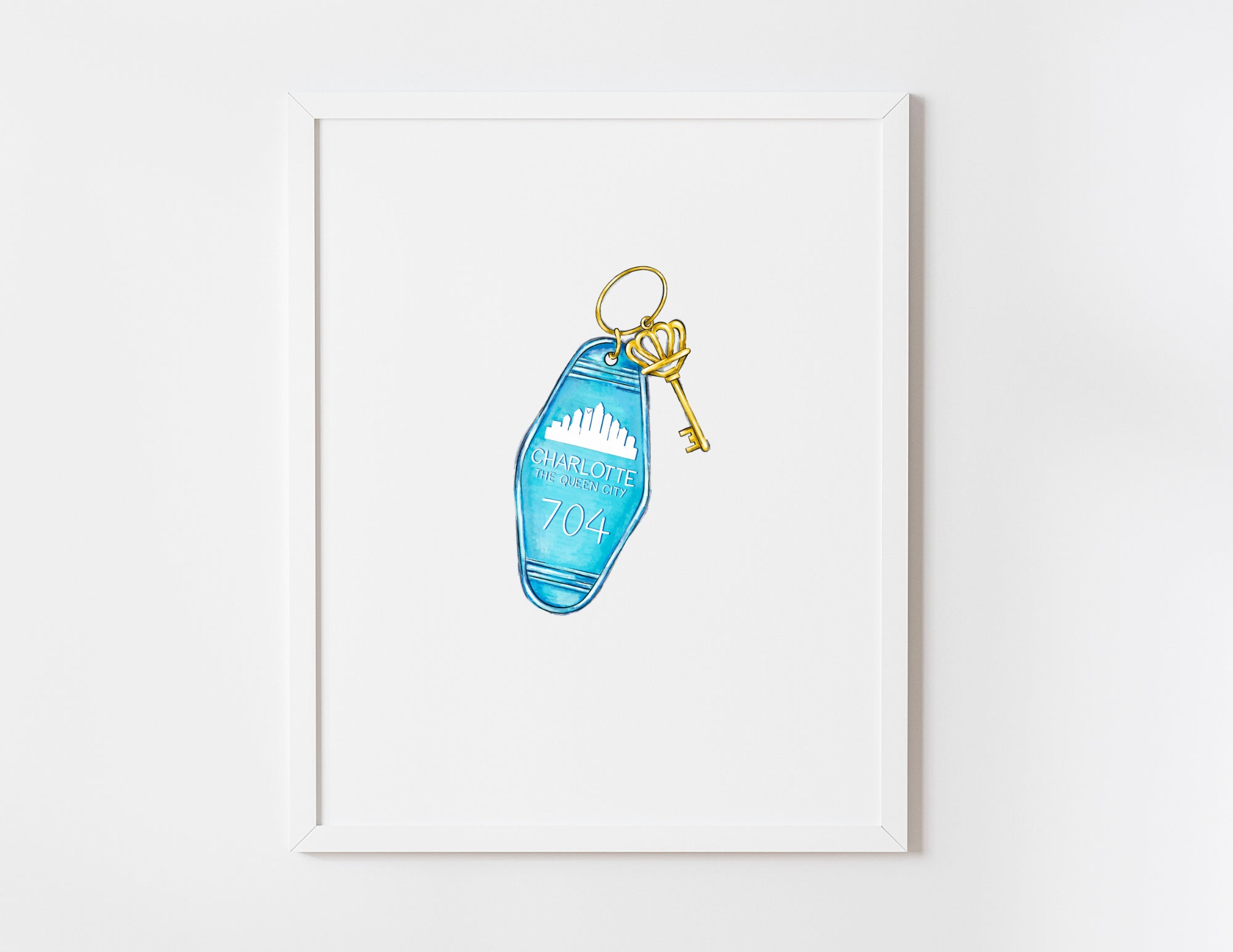 Charlotte, NC Key Art Print