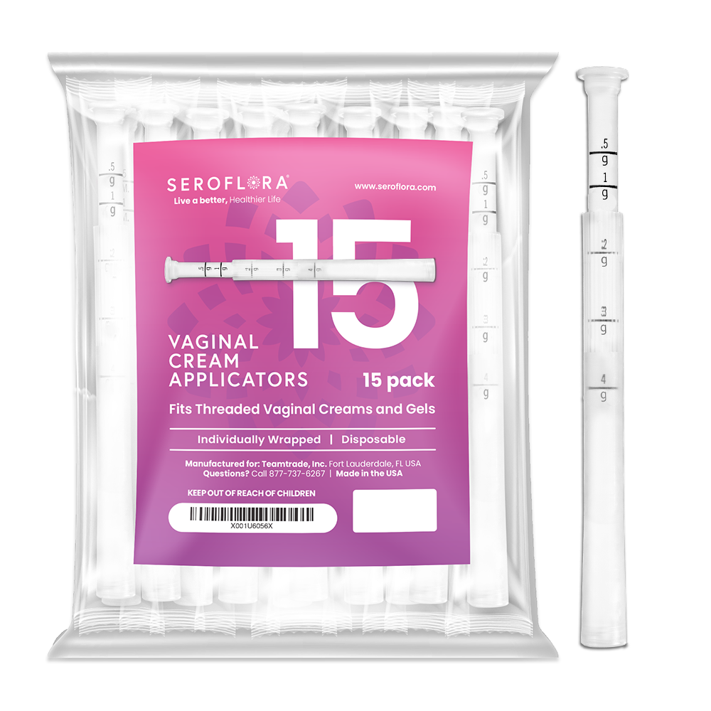 Disposable Vaginal Cream Applicators  for Premarin, Estace & many others (15ct)