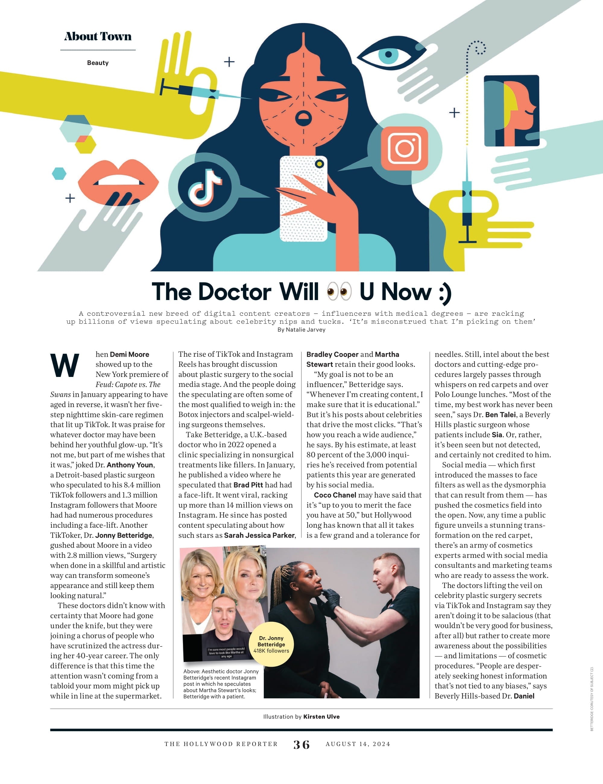 The Hollywood Reporter - 24.08.14 Edition: Demi Lovato Steps Behind The Camera For Brutally Candid Look At Young Fame, 50 Most Powerful Players In Kids Entertainment & Carol Burnett Talk Palm Royale!