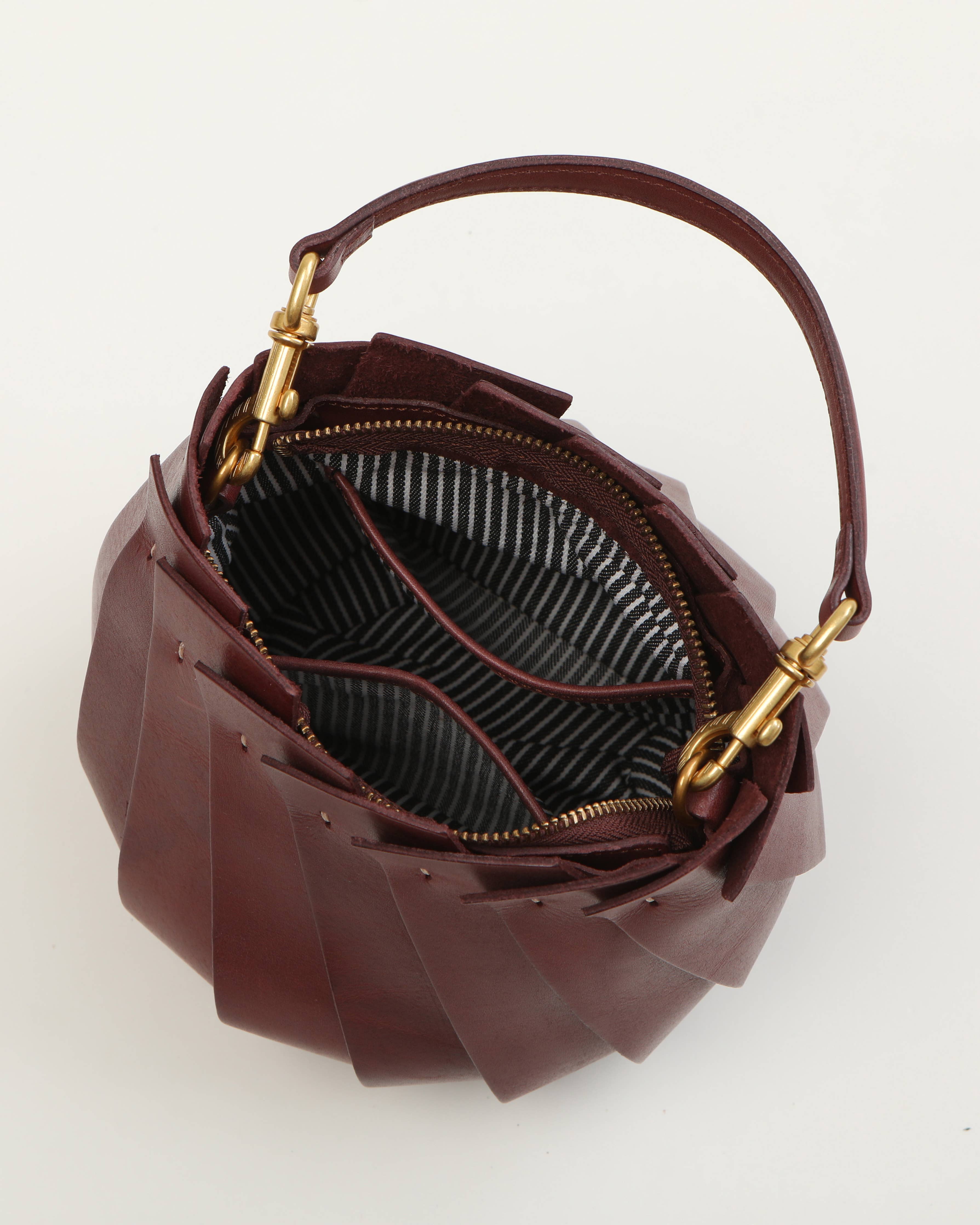 Bloom Bucket Tote - Chestnut