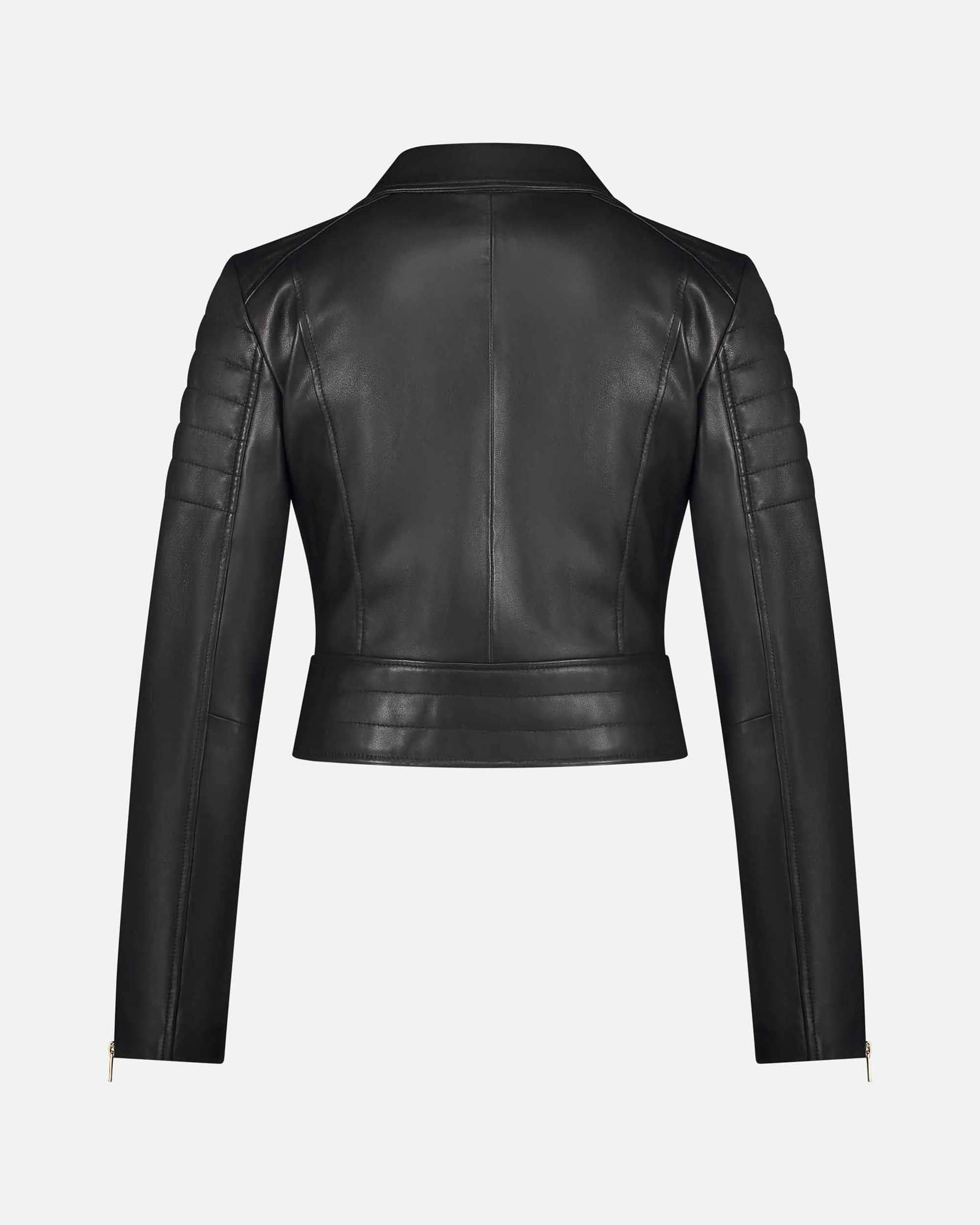 Eureka | Leather Biker Jacket