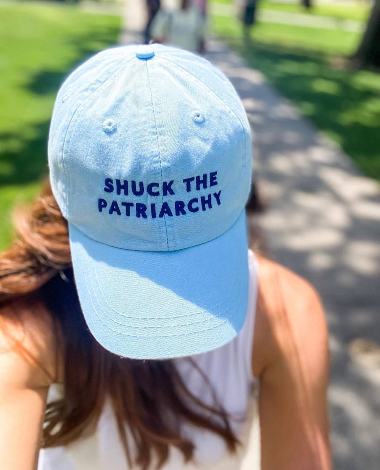 Shuck the Patriarchy Baseball Hat