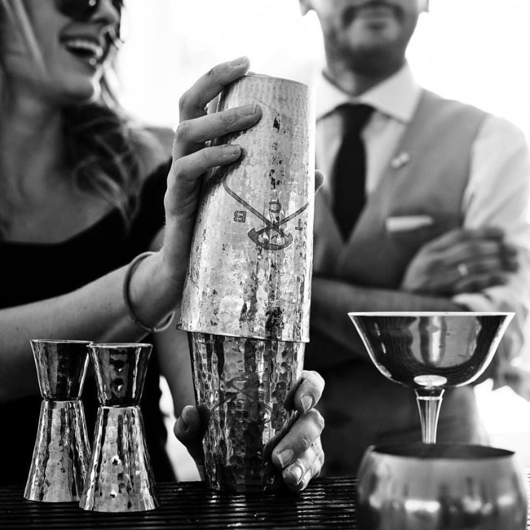 Boston Copper Cocktail Shaker Set