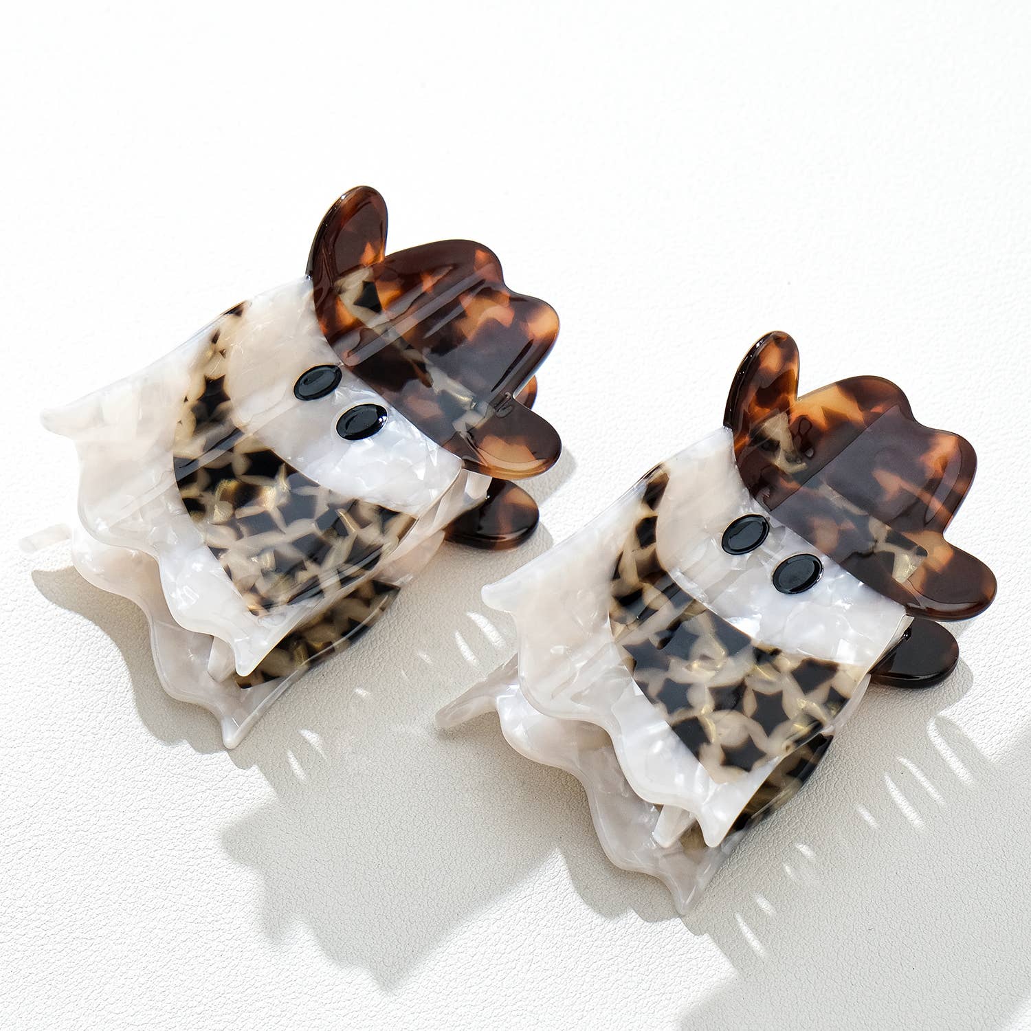 Cowboy Ghost | Halloween Claw Clip