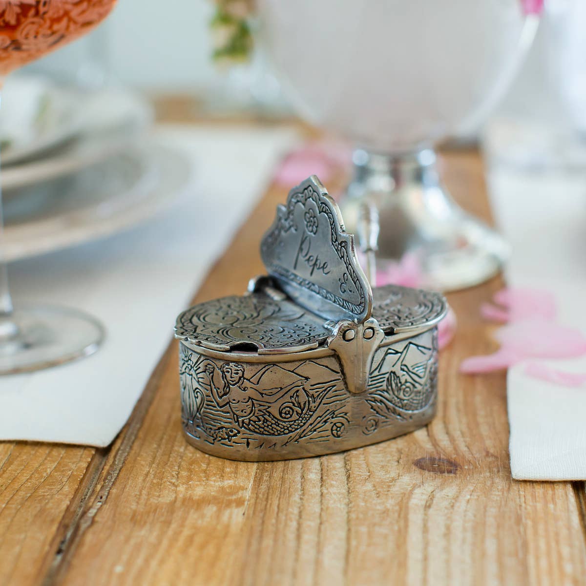 Tavola Salt & Pepper Cellar with Spoon