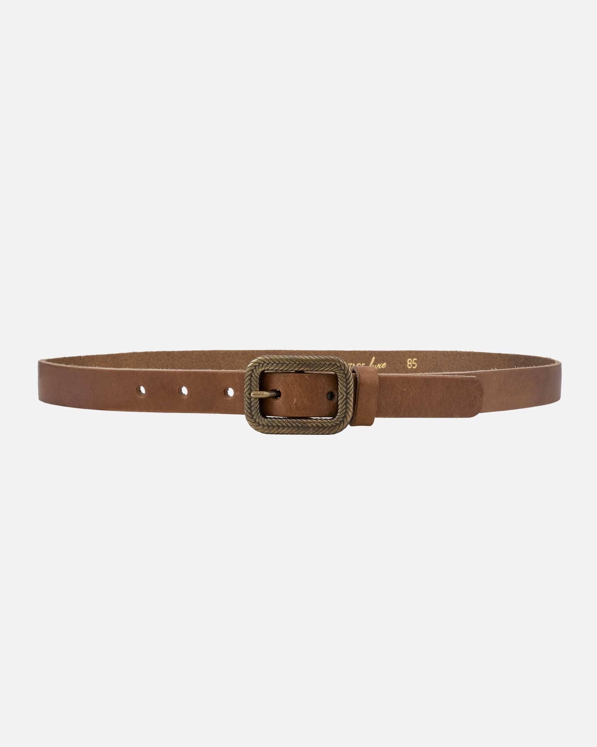 MADE TO ORDER Chelsy | Vintage Skinny Leather Belt