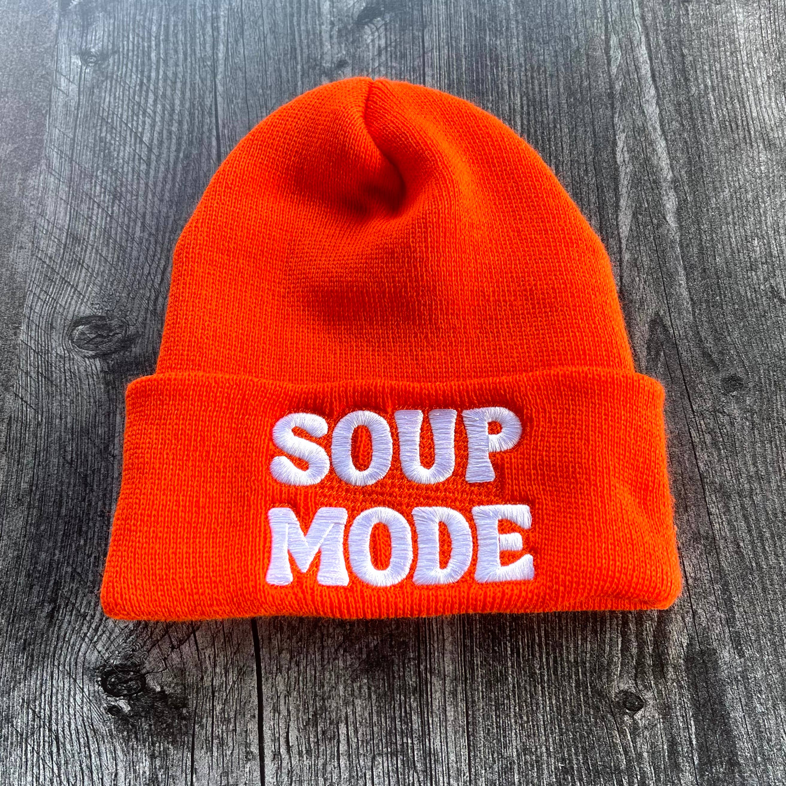 Soup mode knit beanie Winter hat Made in America usa