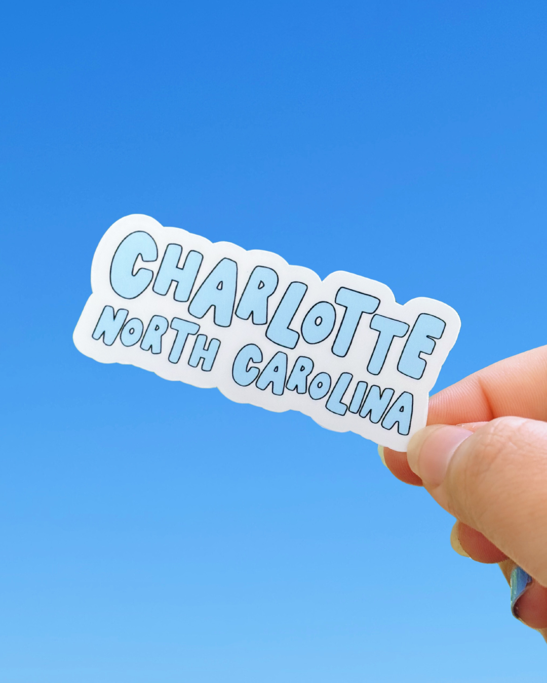 Charlotte North Carolina Sticker
