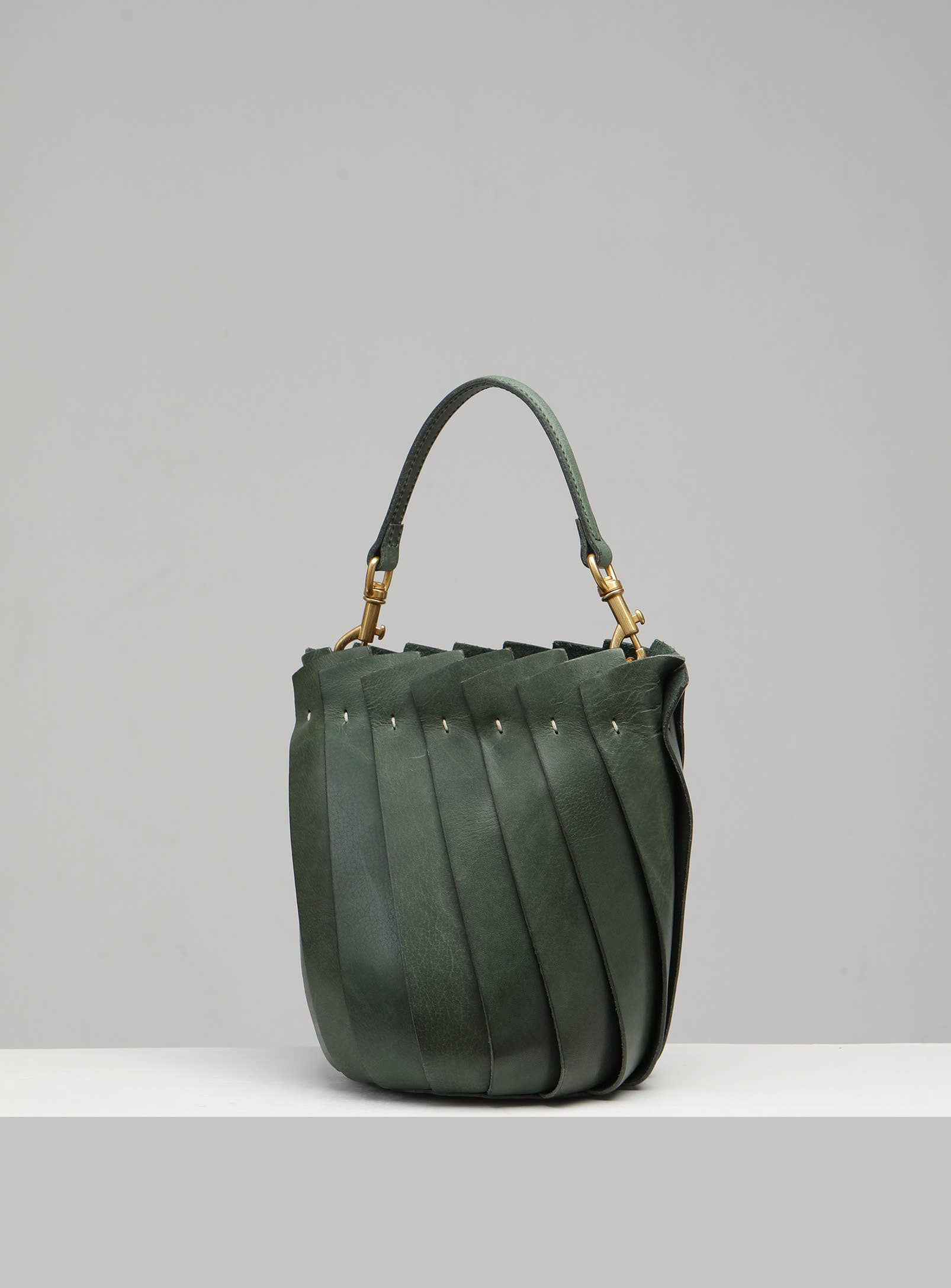 Bloom Bucket Tote - Hunter Green