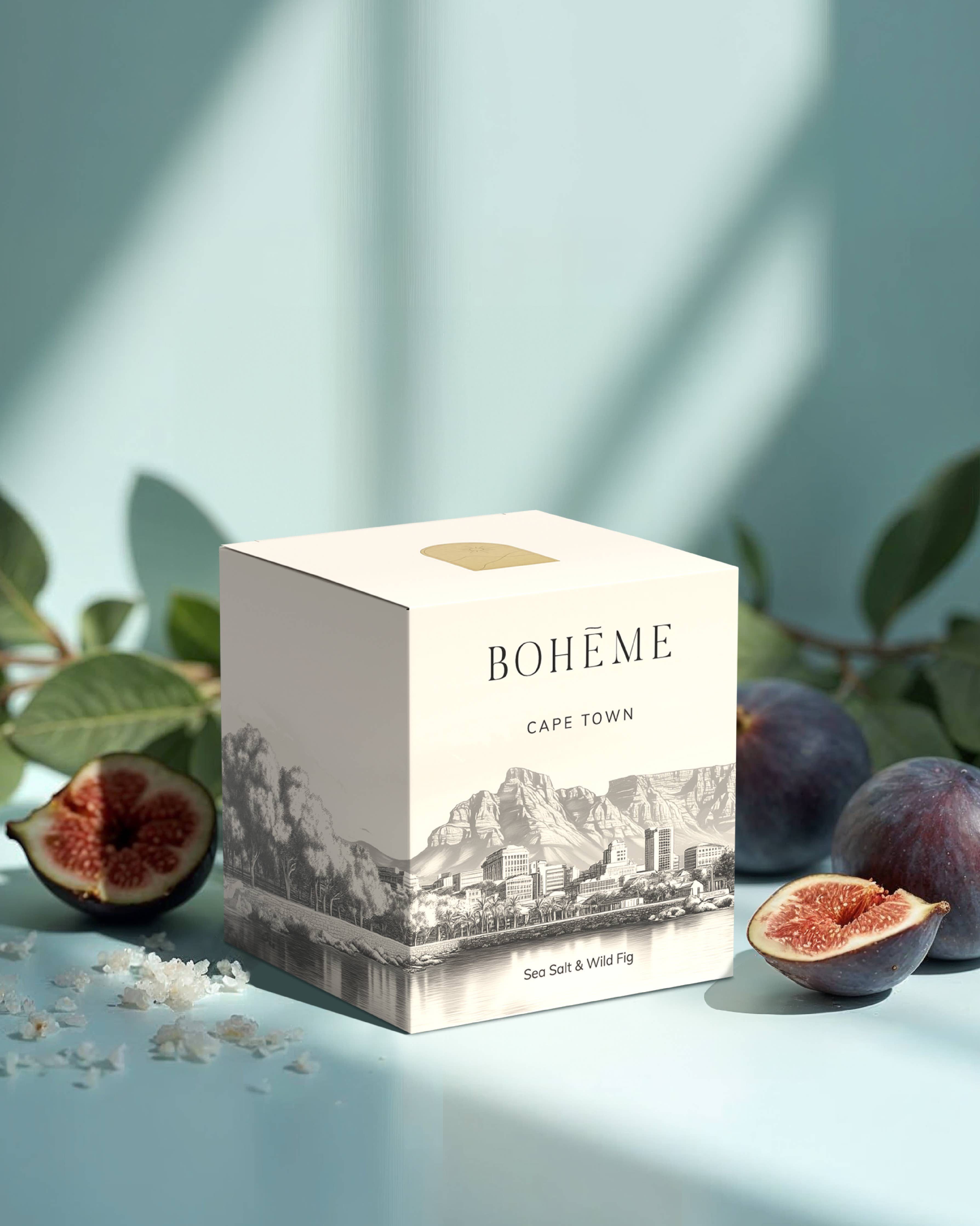 Cape Town Candle Wholesale – Sea Salt, Wild Fig & Jasmine