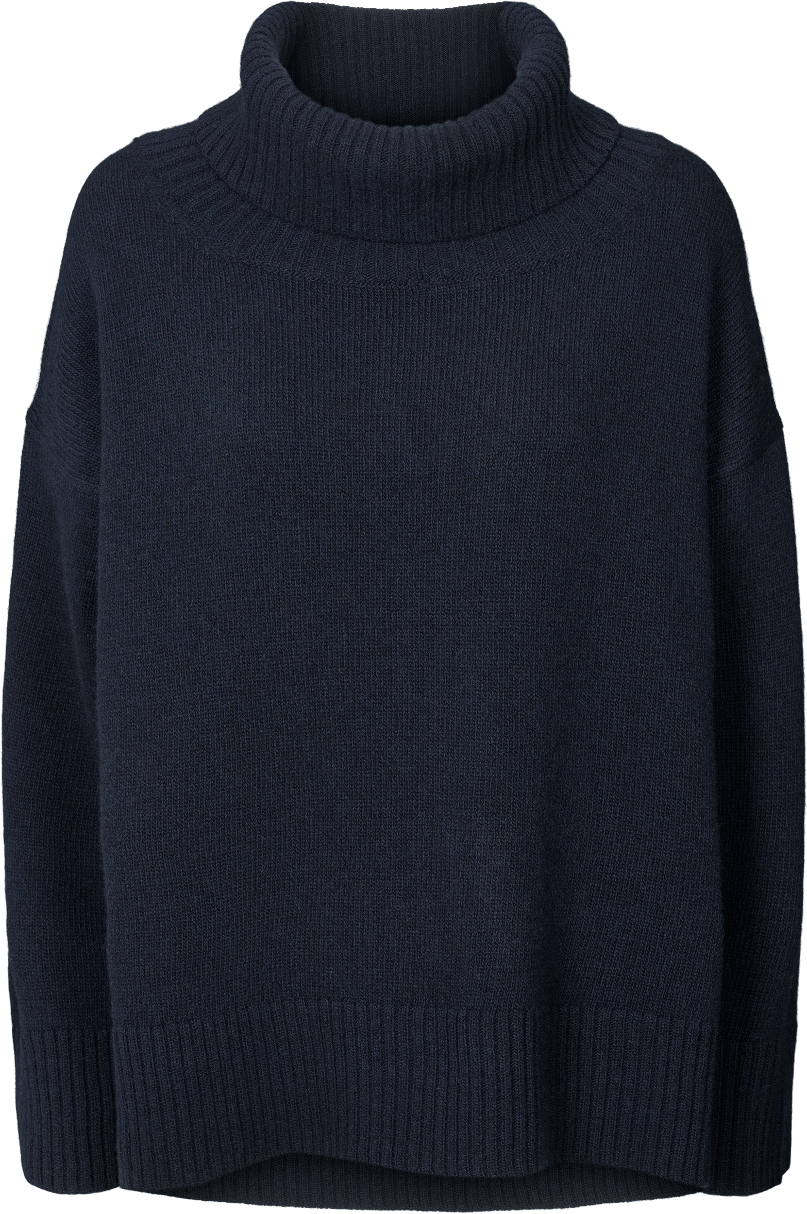 Vita Lambswool Jumper - Midnight Blue
