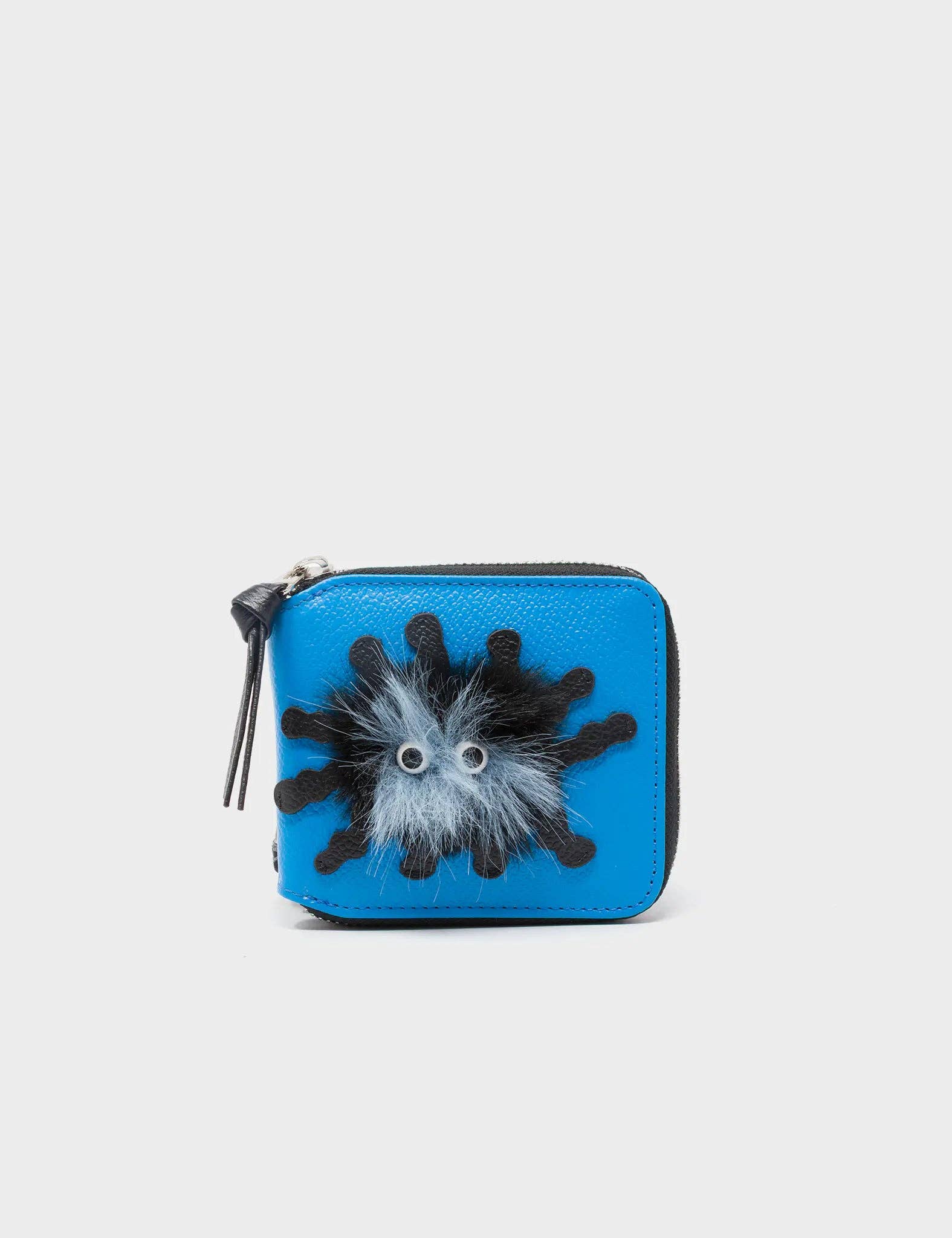 Fedor Ibiza Blue Leather Wallet - Velvoria Applique