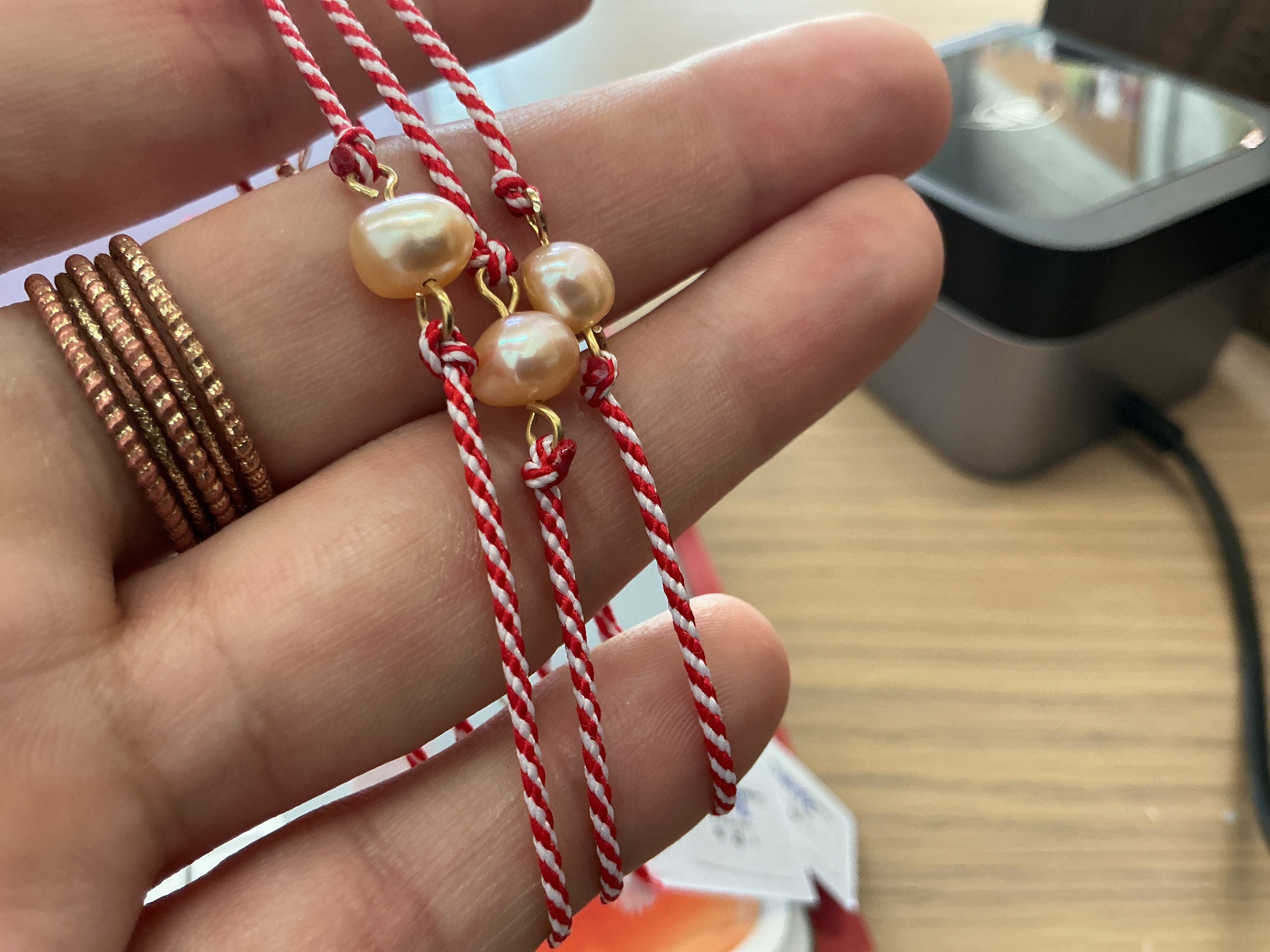 BMRC Pearl Bracelet