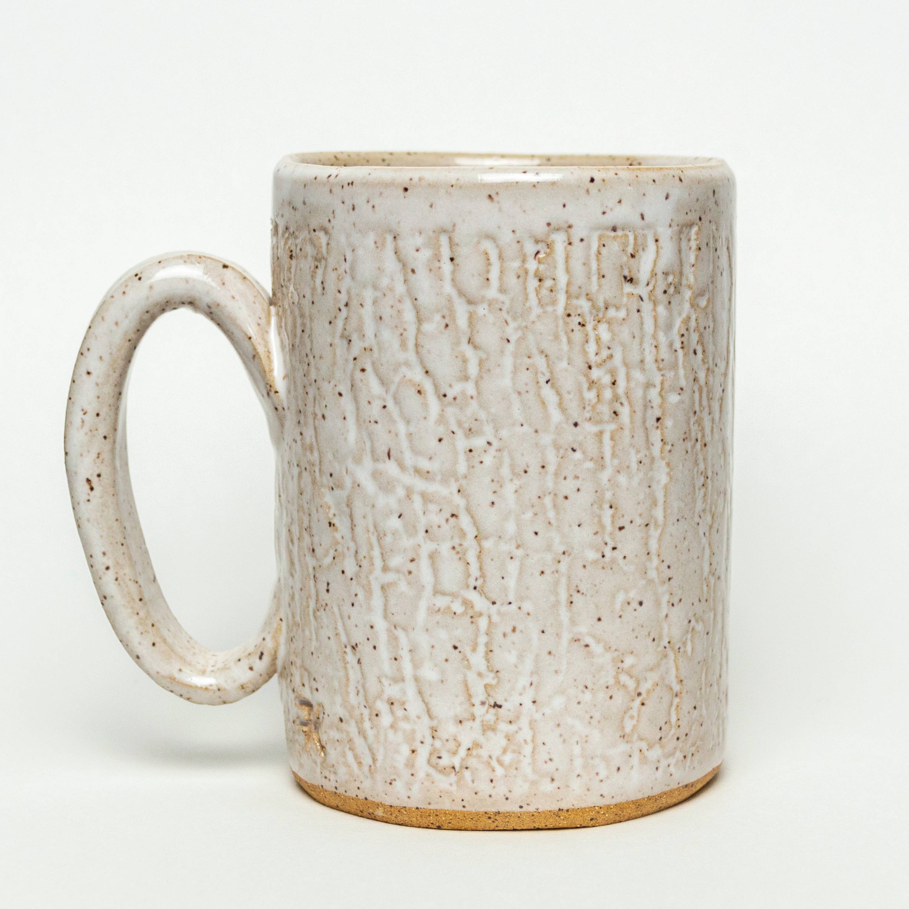 Sasquatch / Bigfoot Handmade in Ohio Ceramic White 14oz Mug