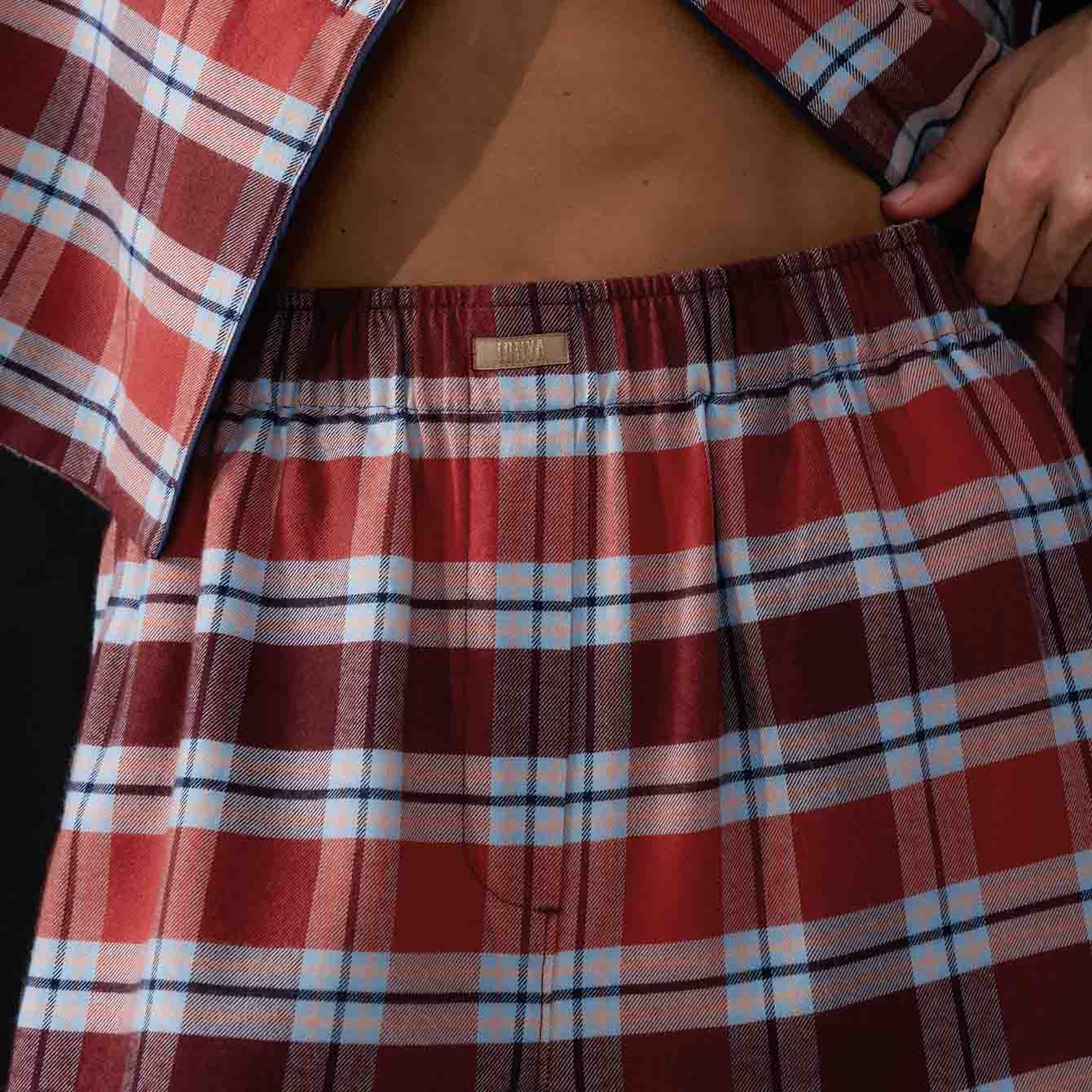 Brushed Flannel Shaped Pant