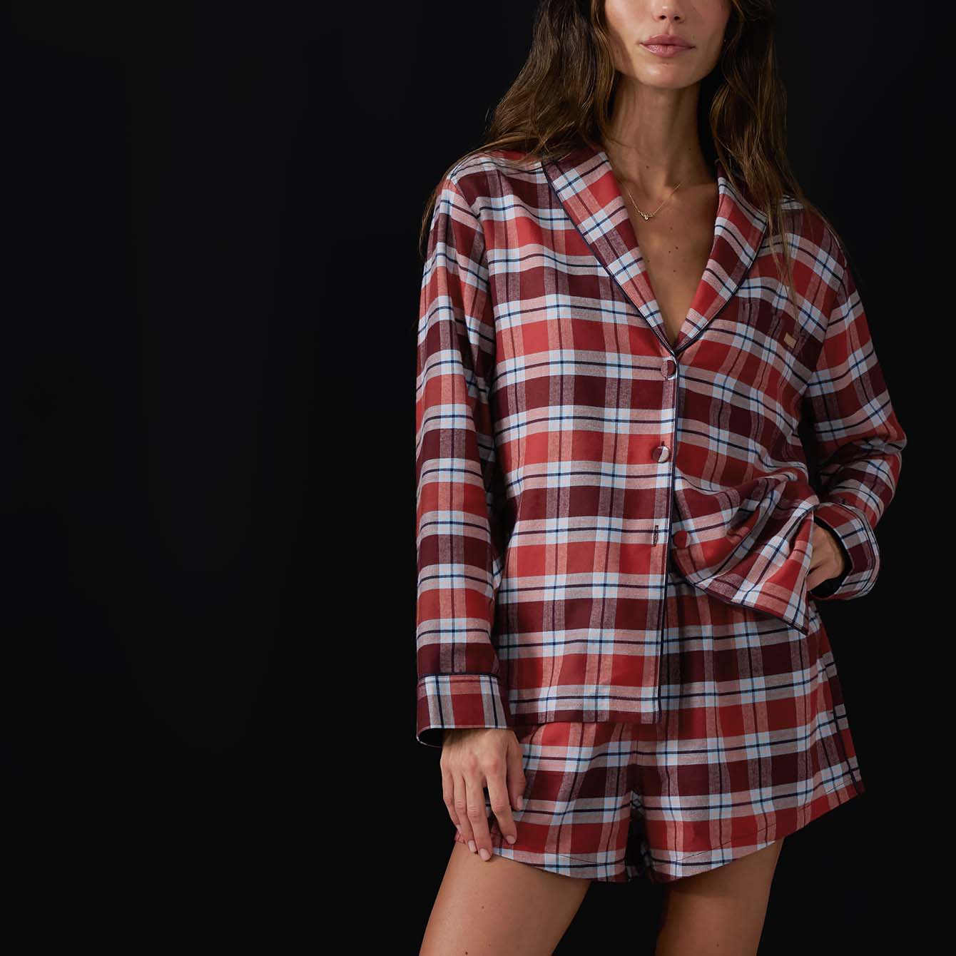 Brushed Flannel Short