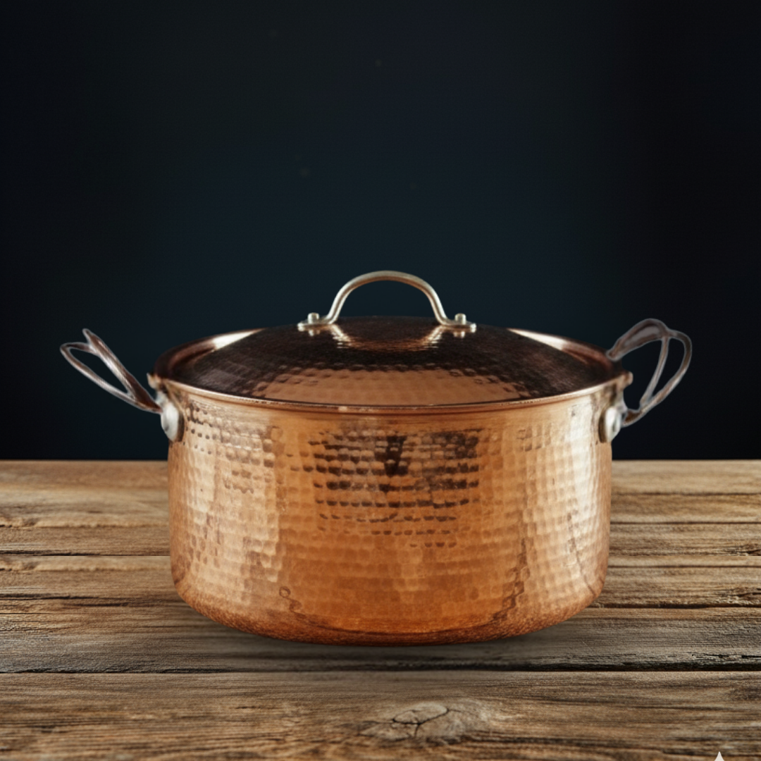 Beautiful and Big Copper Dutch Ovens