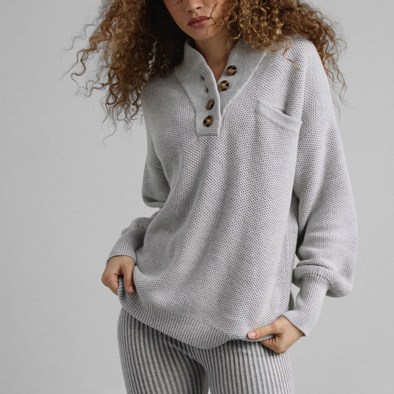 Cottonsilk™ Pocket Henley