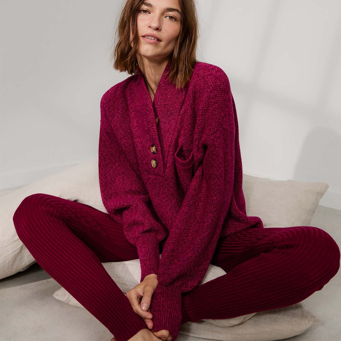 Cottonsilk™ Pocket Henley