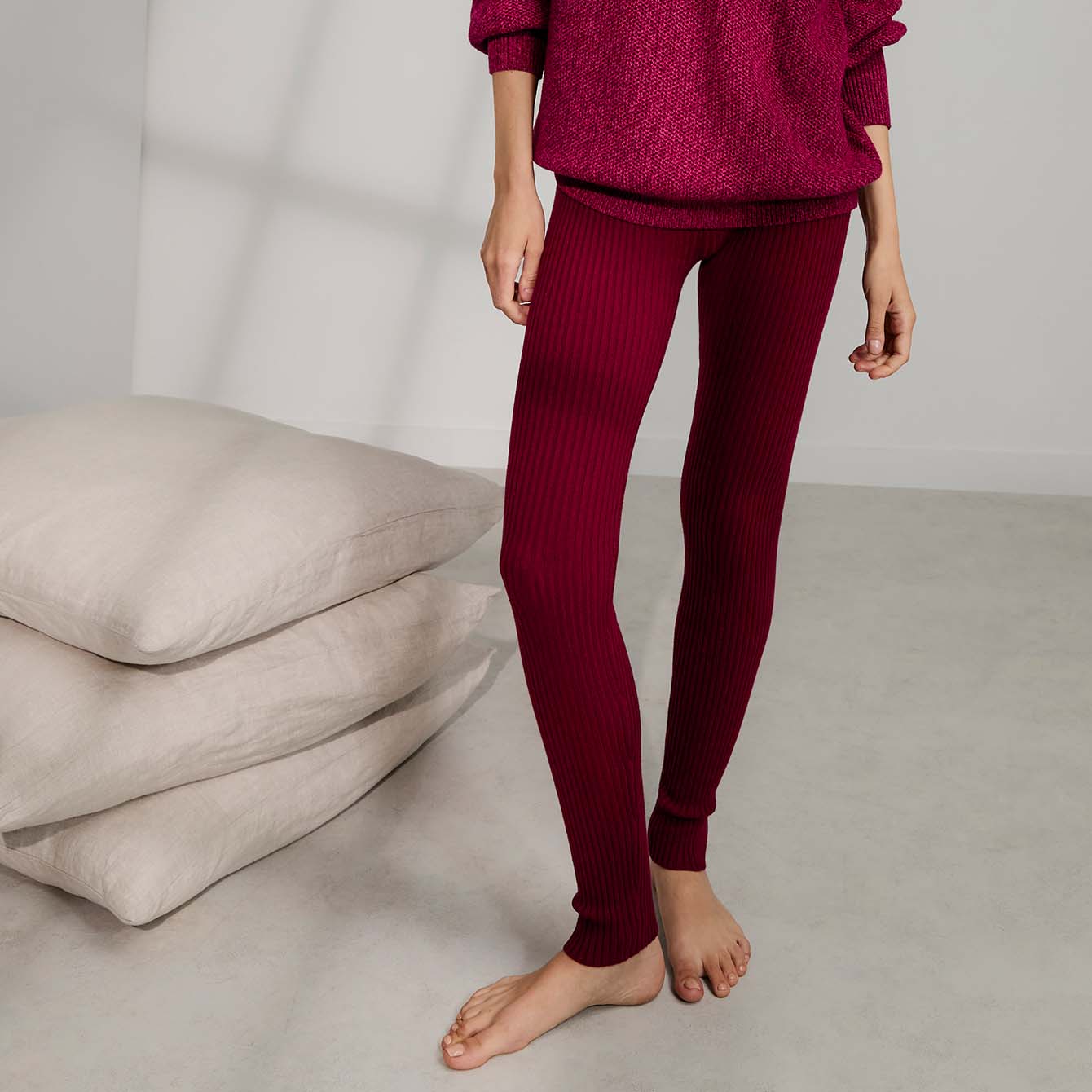 Cottonsilk™ Ribbed Legging