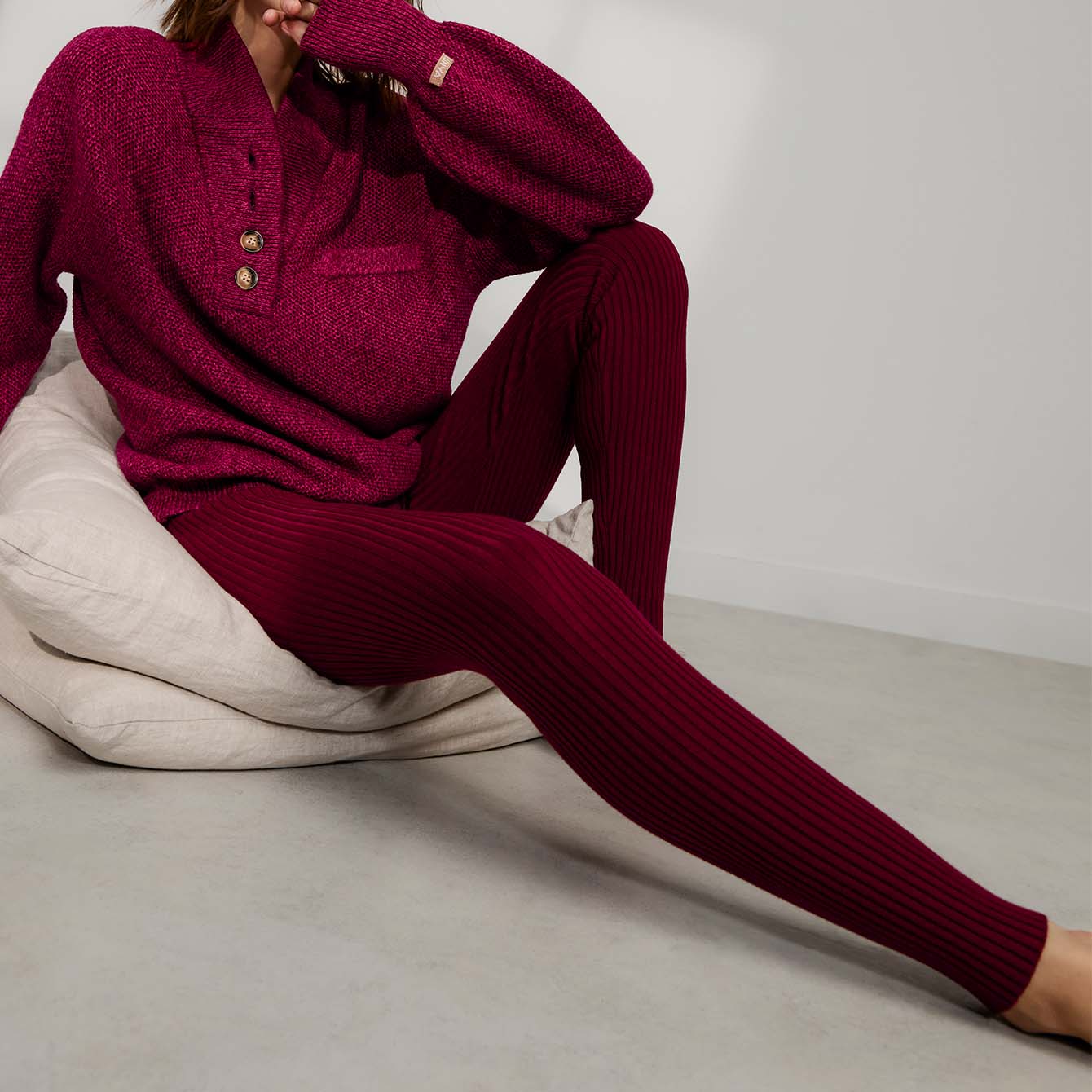 Cottonsilk™ Ribbed Legging