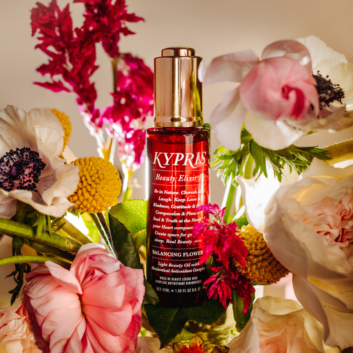 Beauty Elixir II: Balancing Flowers - Balancing Moisturizing Face Oil