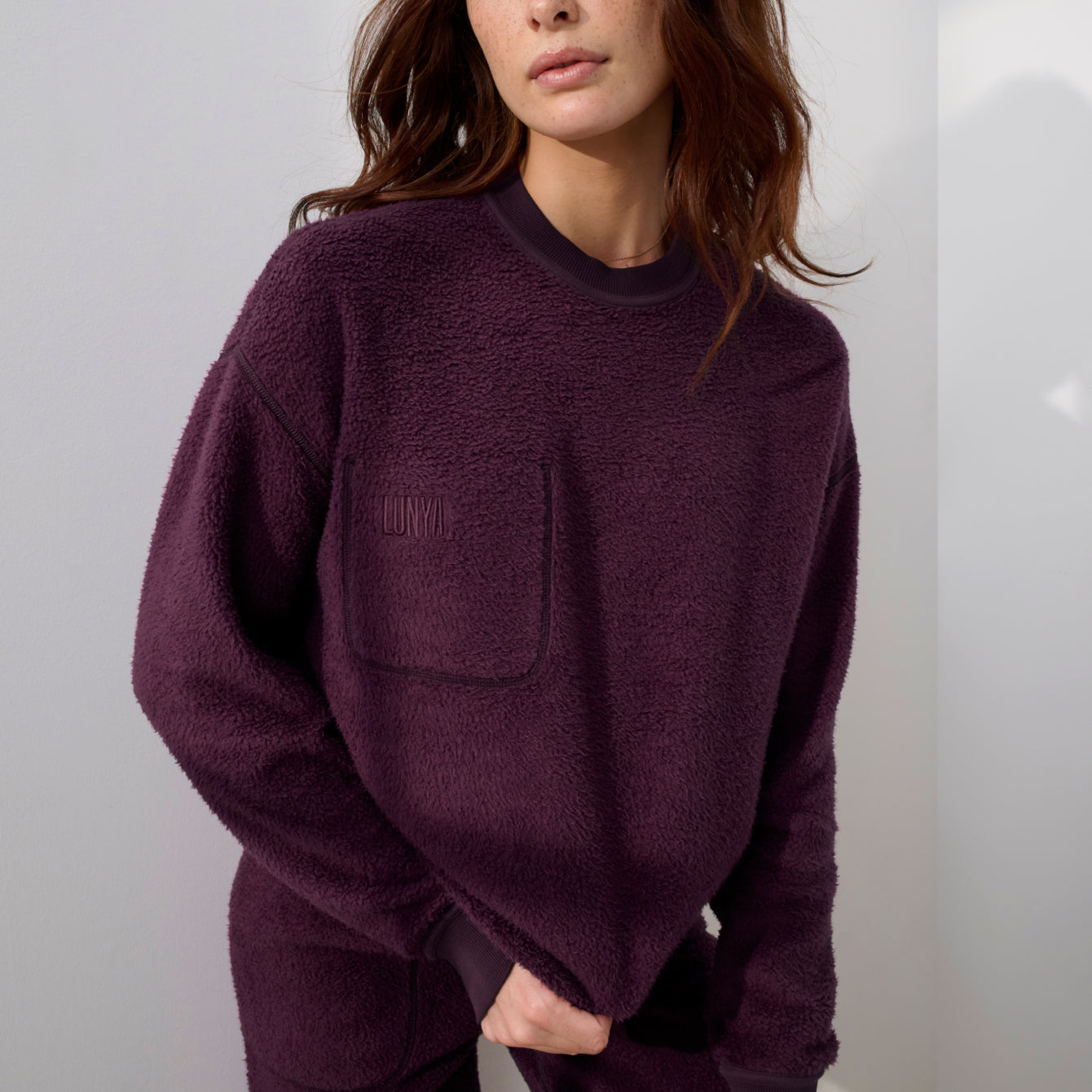 Silksweats™ Midweight Reversible Crew Neck Sweatshirt