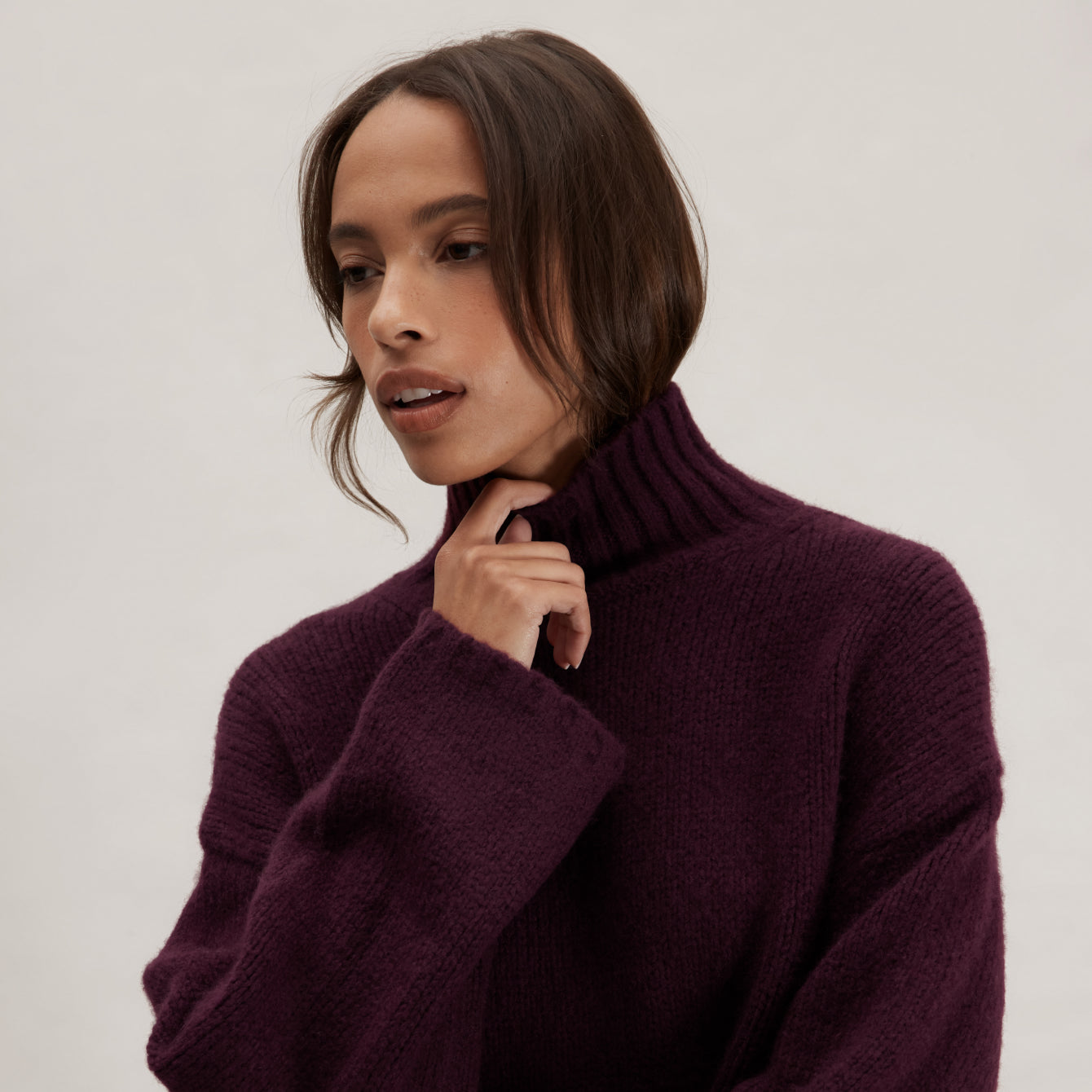 Cashmere Wool Turtleneck