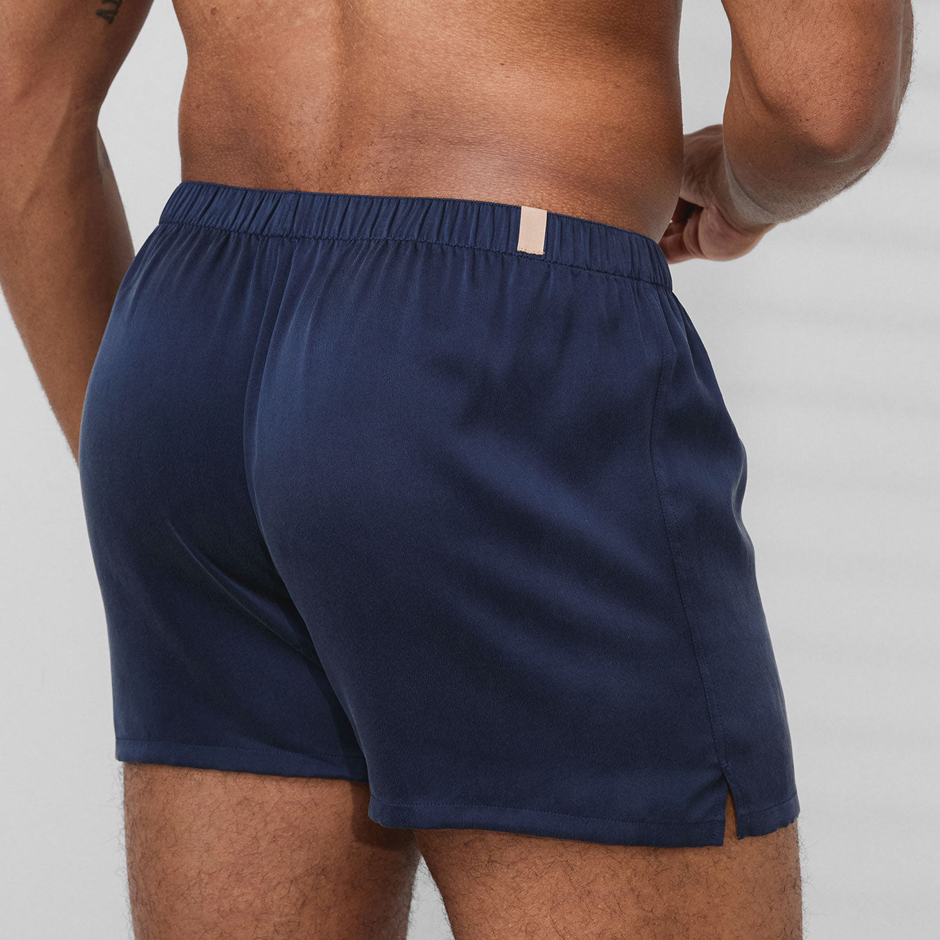 Men's Washable Silk Boxer