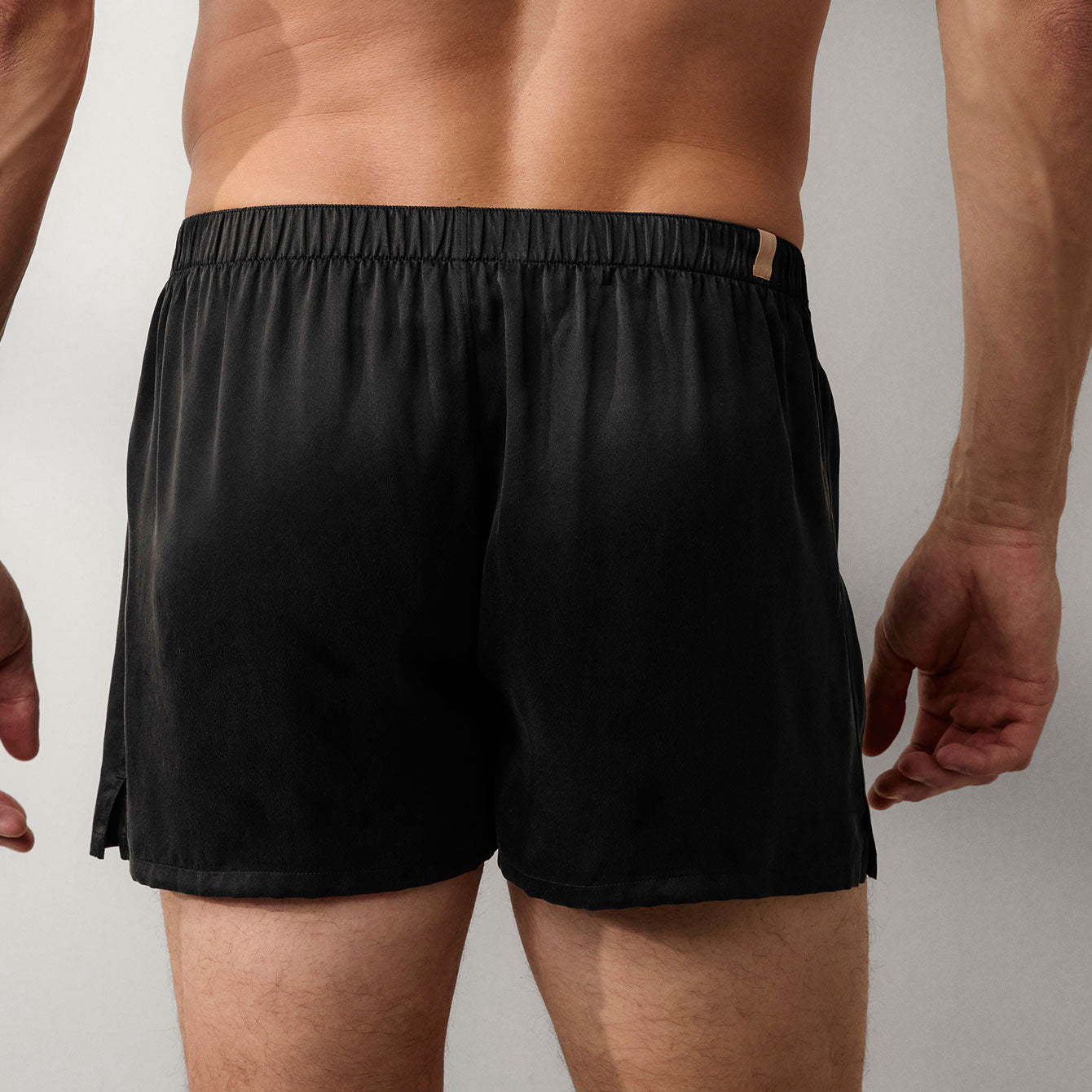 Men's Washable Silk Boxer